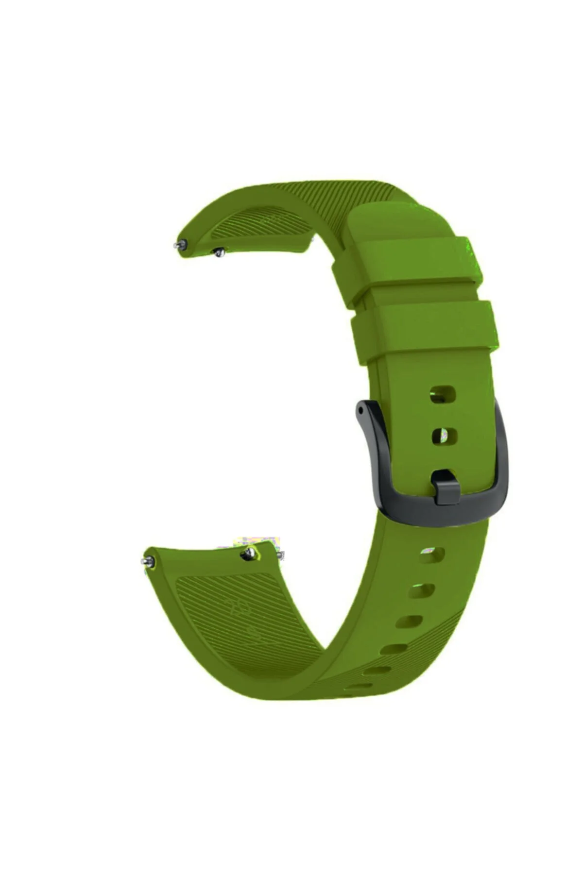 Galaxy Watch 42 Mm(Sm-r810) Için Silikon Kordon - Yeşil