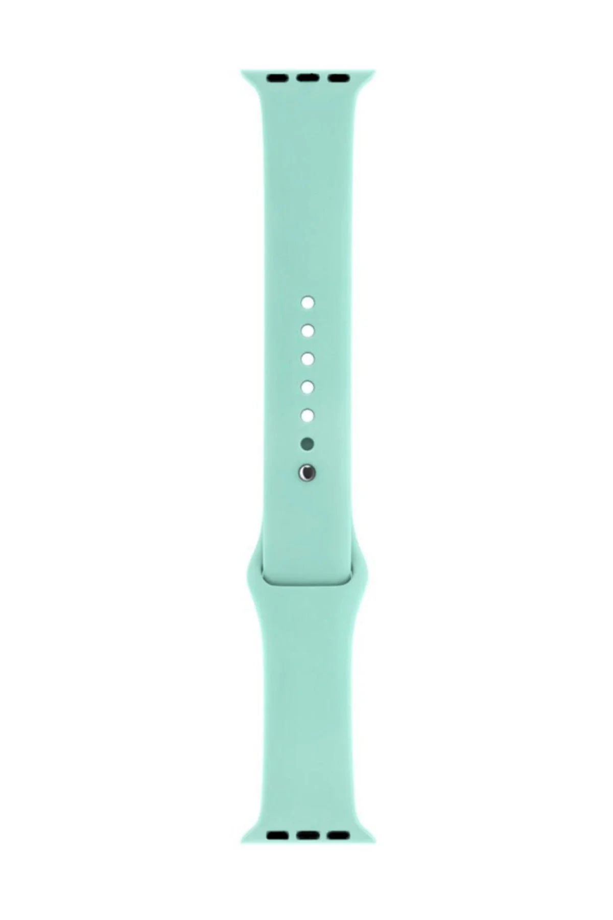 Apple Watch Series 4 5 Için 44 Mm Large Beden(m/l Sıze) Silikon Kordon Deniz Yeşili