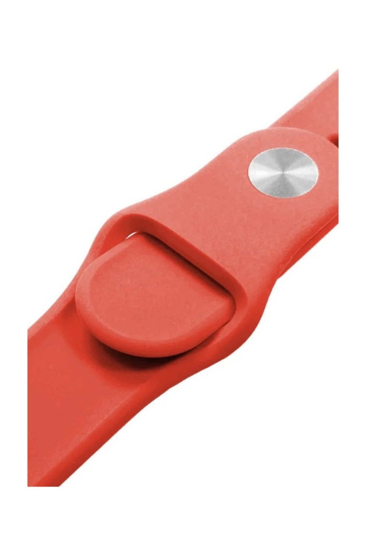 Apple Watch Series 1 2 3 Uyumlu 38 mm Rose Kırmızı S Beden Kordon - Markacase Görsel 2