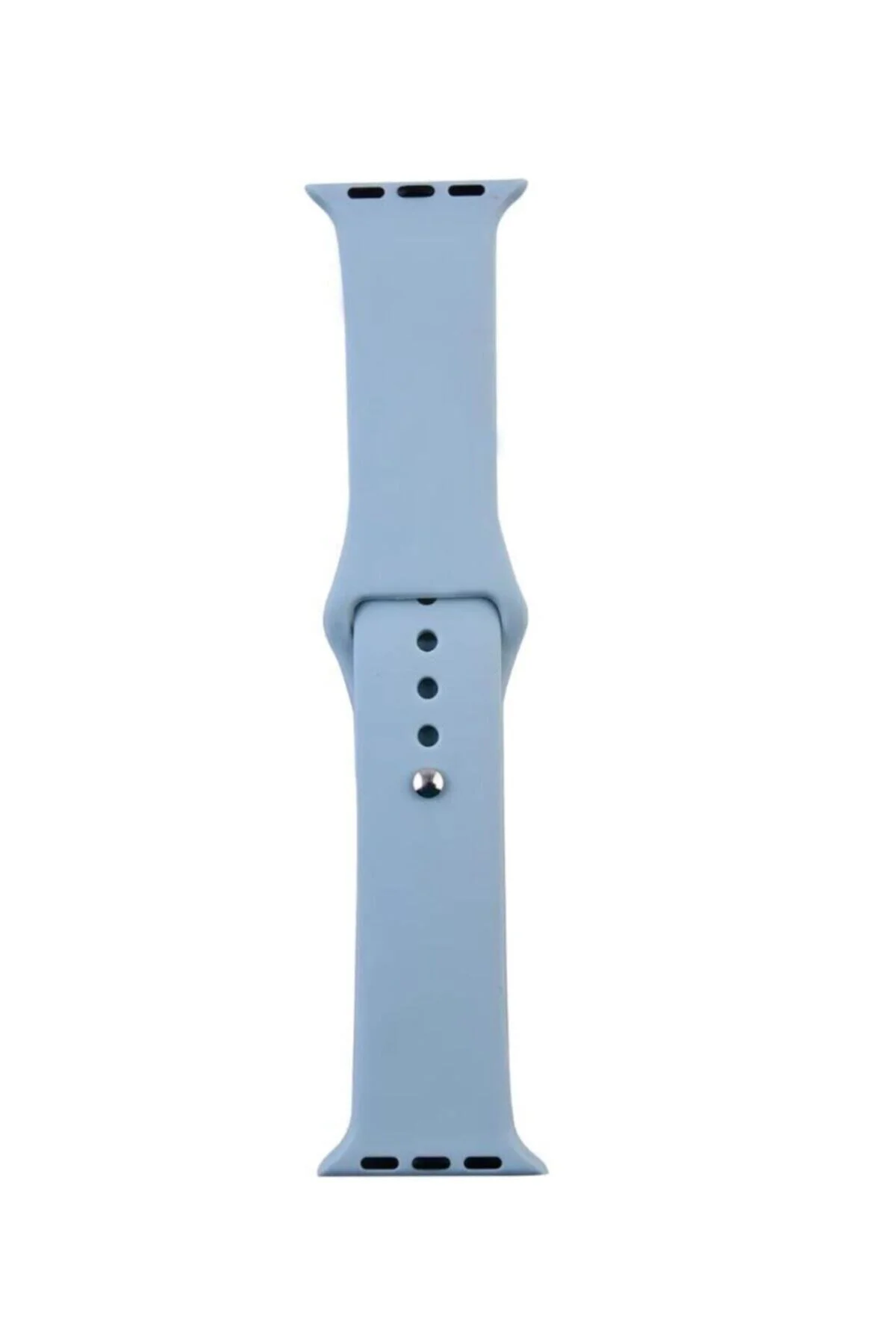 Cornflower Apple Watch Series 1 2 3 Uyumlu 42 Mm Small Beden s Sıze Silikon Kordon