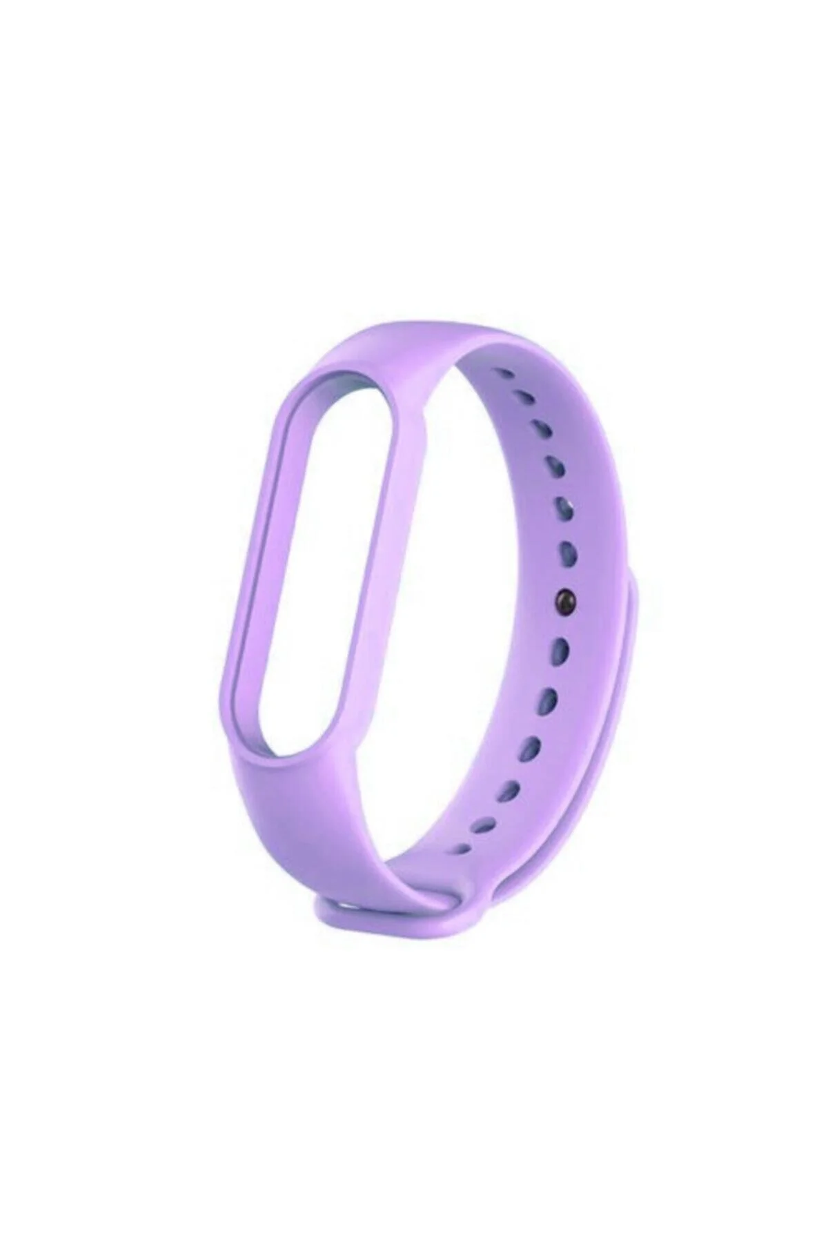 Mi Band 5-6 Için Silikon Kordon Lila