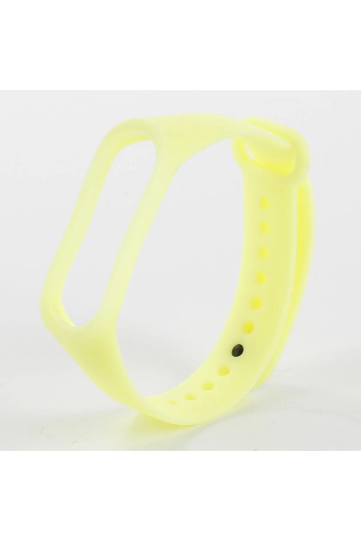 Sarı Xiaomi Mi Band 3 Için Fosforlu Silikon Kordon