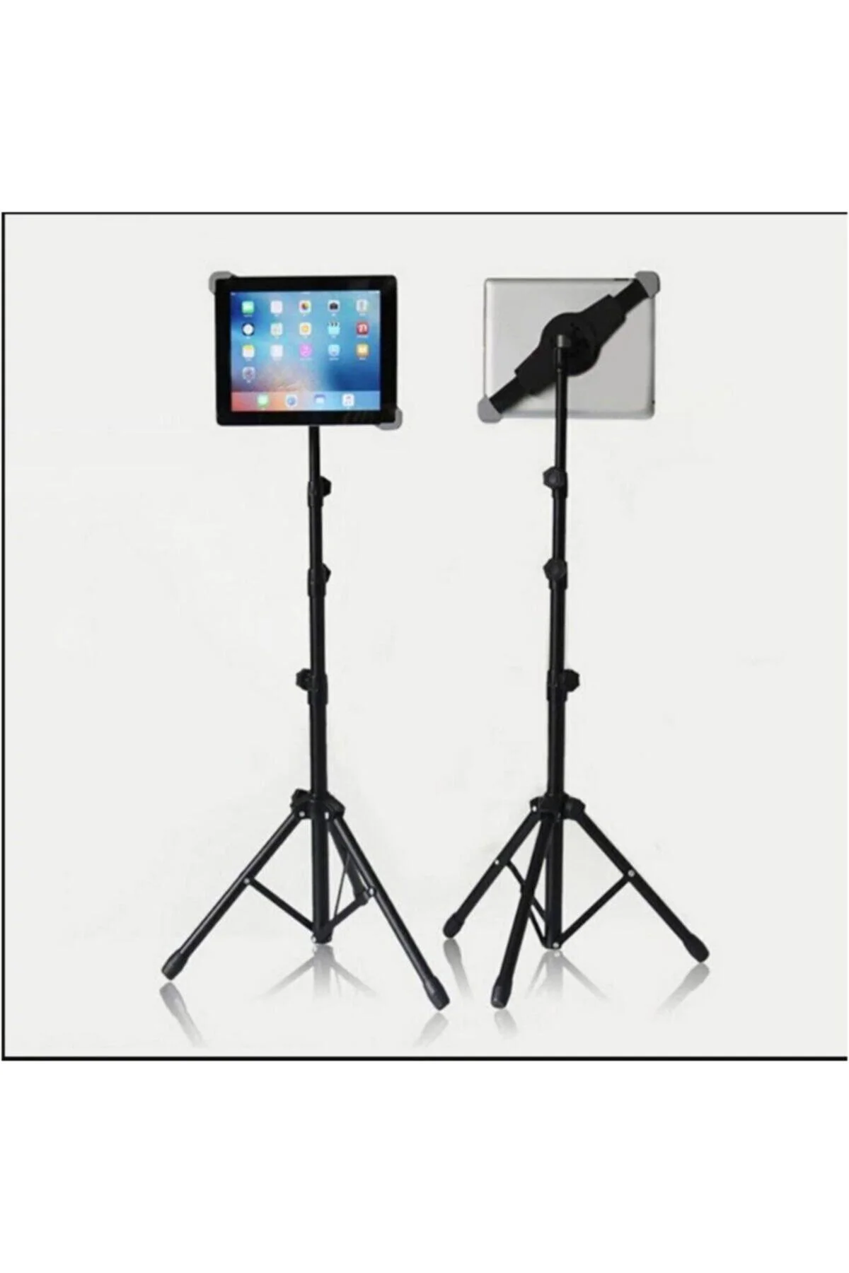 7-11 Inch Tabletler Için 360 Derece Döner Başlıklı Tripod Tutucu