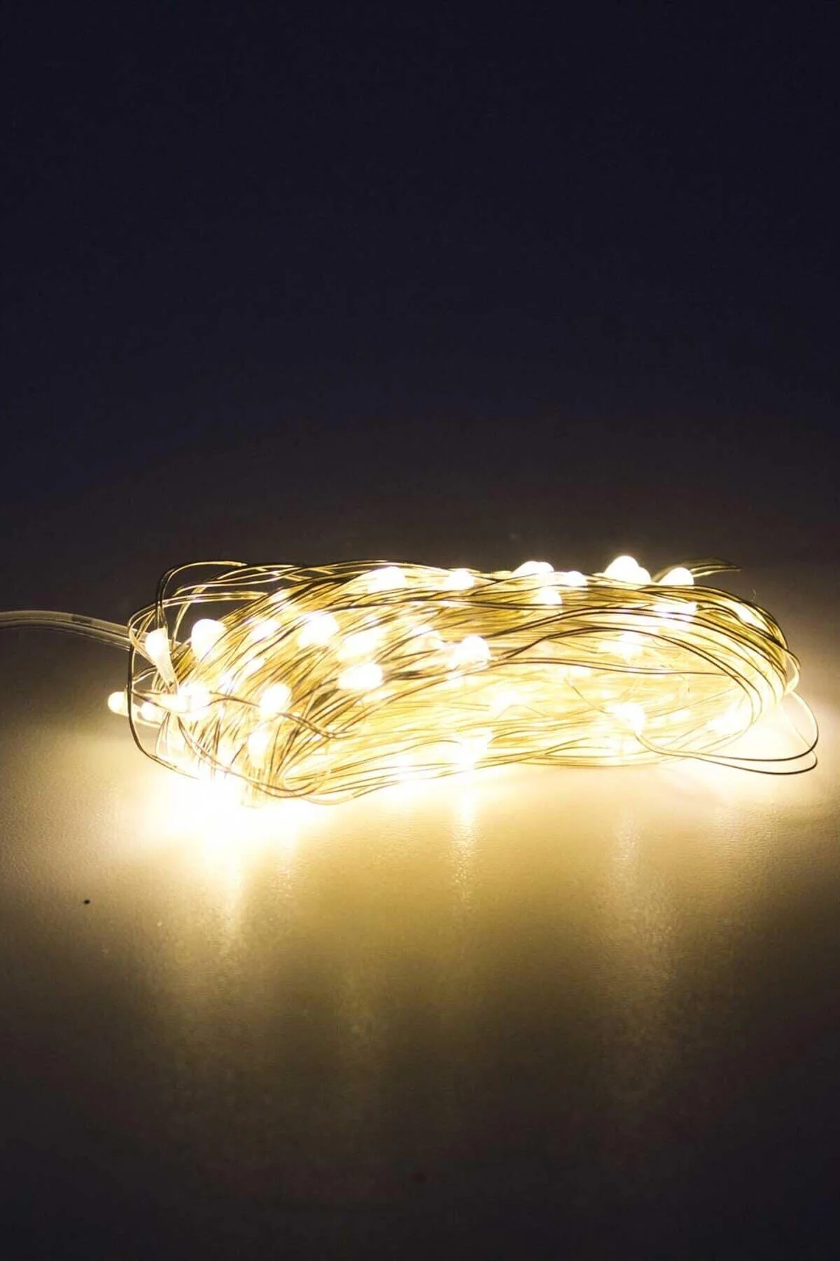 10mt Peri Günışığı 100 Led Pilli Noel Parti Yılbaşı Ağaç Dekor Aydınlatma Lamba Animasyonlu Süsleme