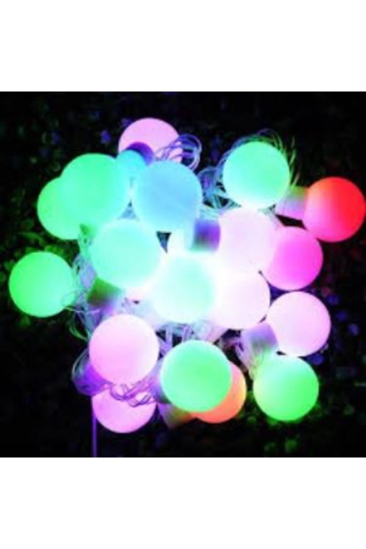 10mt Rgb 100 Led Fişli Noel Parti Yılbaşı Ağaç Dekoratif Aydınlatma Lambası Animasyonlu Süsleme - Firsat Ayi Görsel 4
