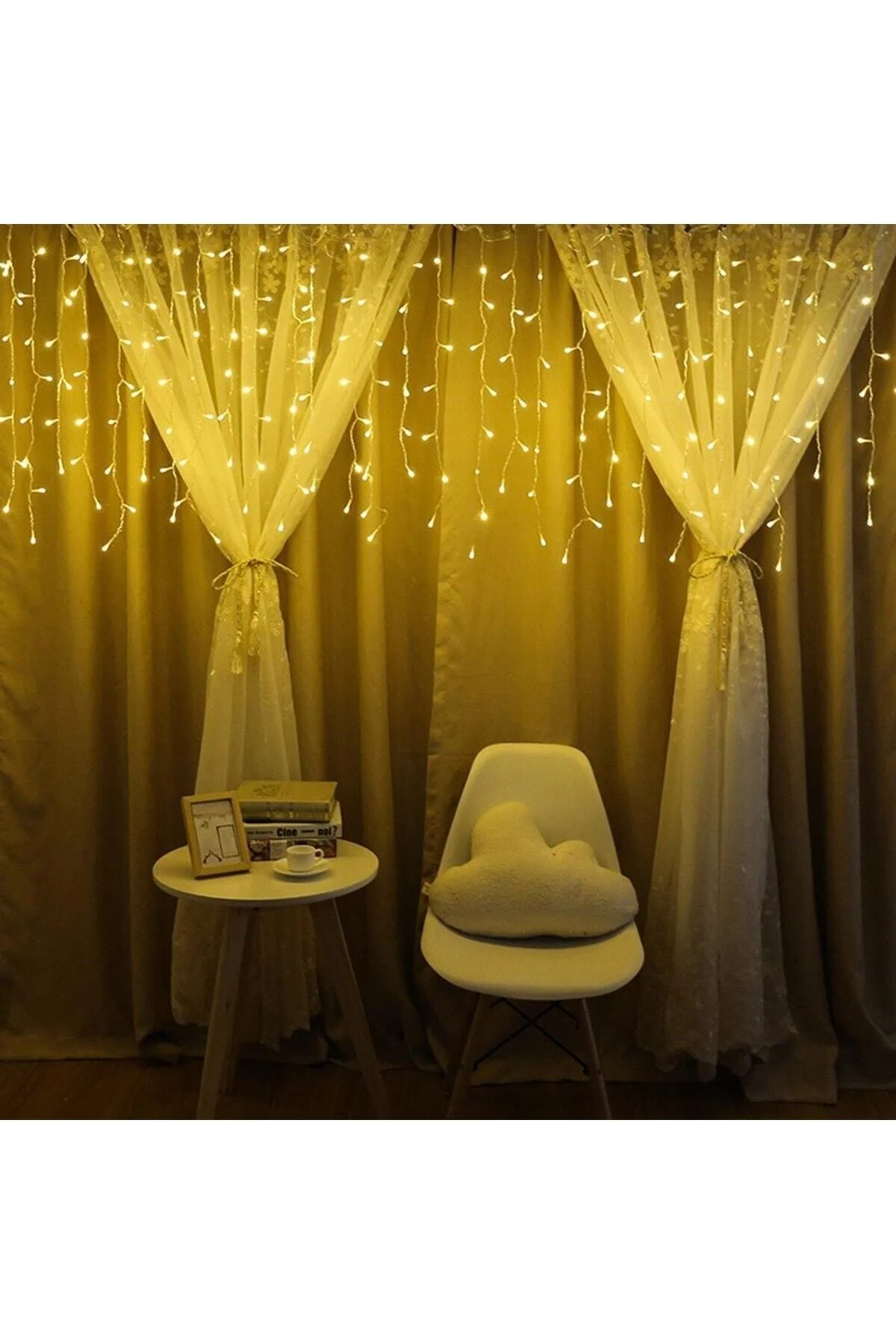 ® 8 Fonksiyonlu 16 Saçaklı Perde Led 3 X 1 (günışığı) - HomeCare Görsel 3