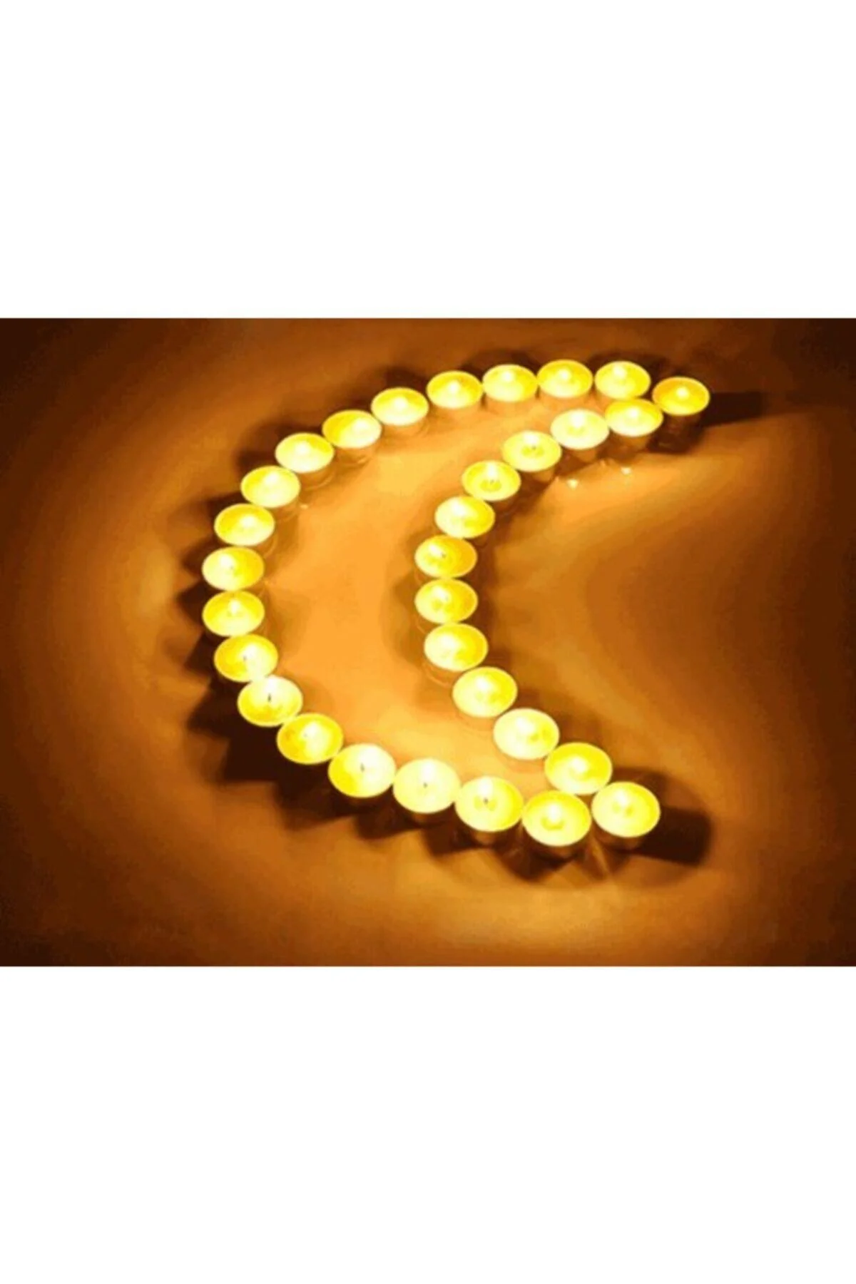 Kokusuz Tealight Mum (50 Adet) - Beyaz - pazariz Görsel 4