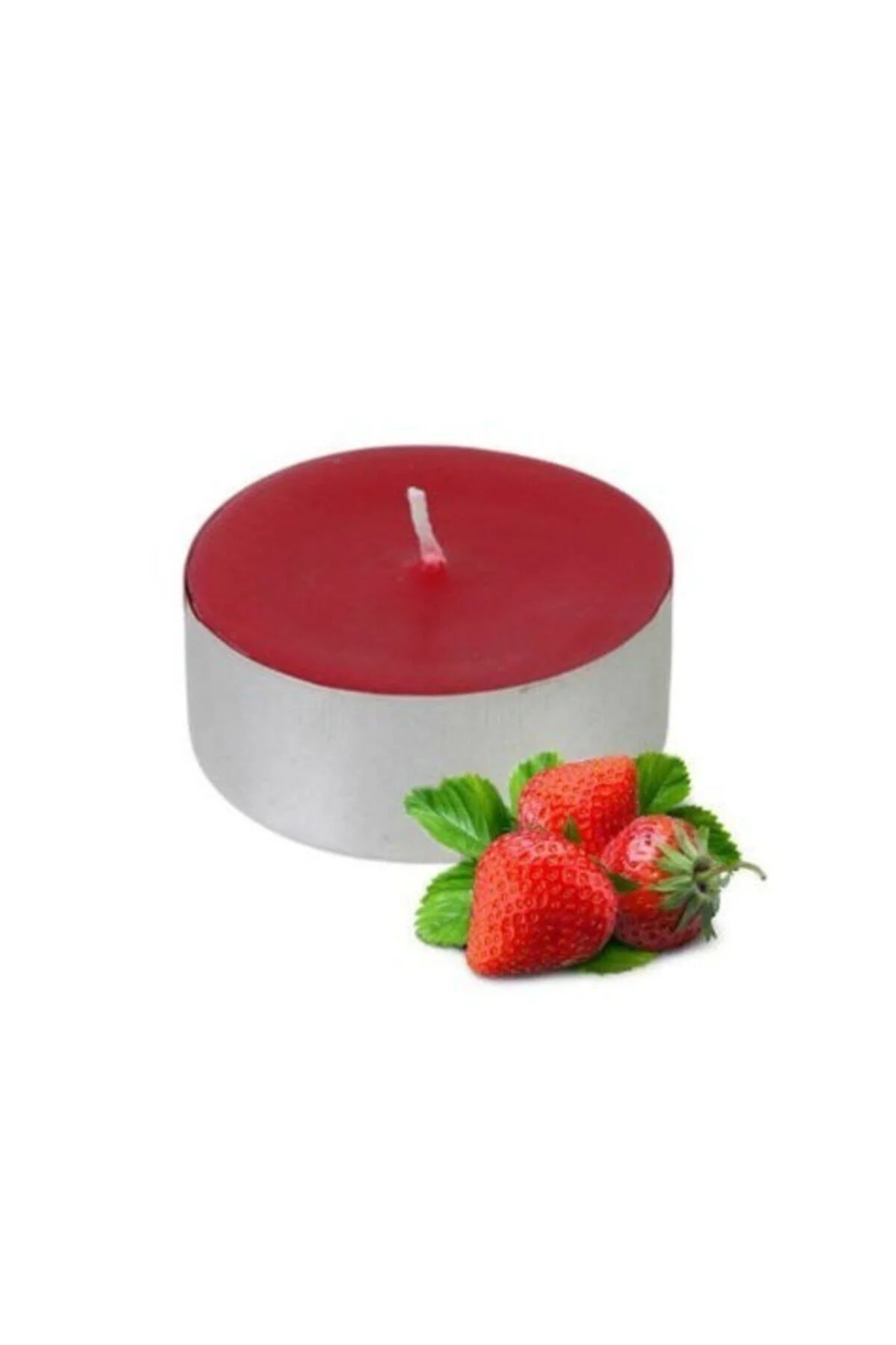 100 Lü Tealight Mum - Kırmızı