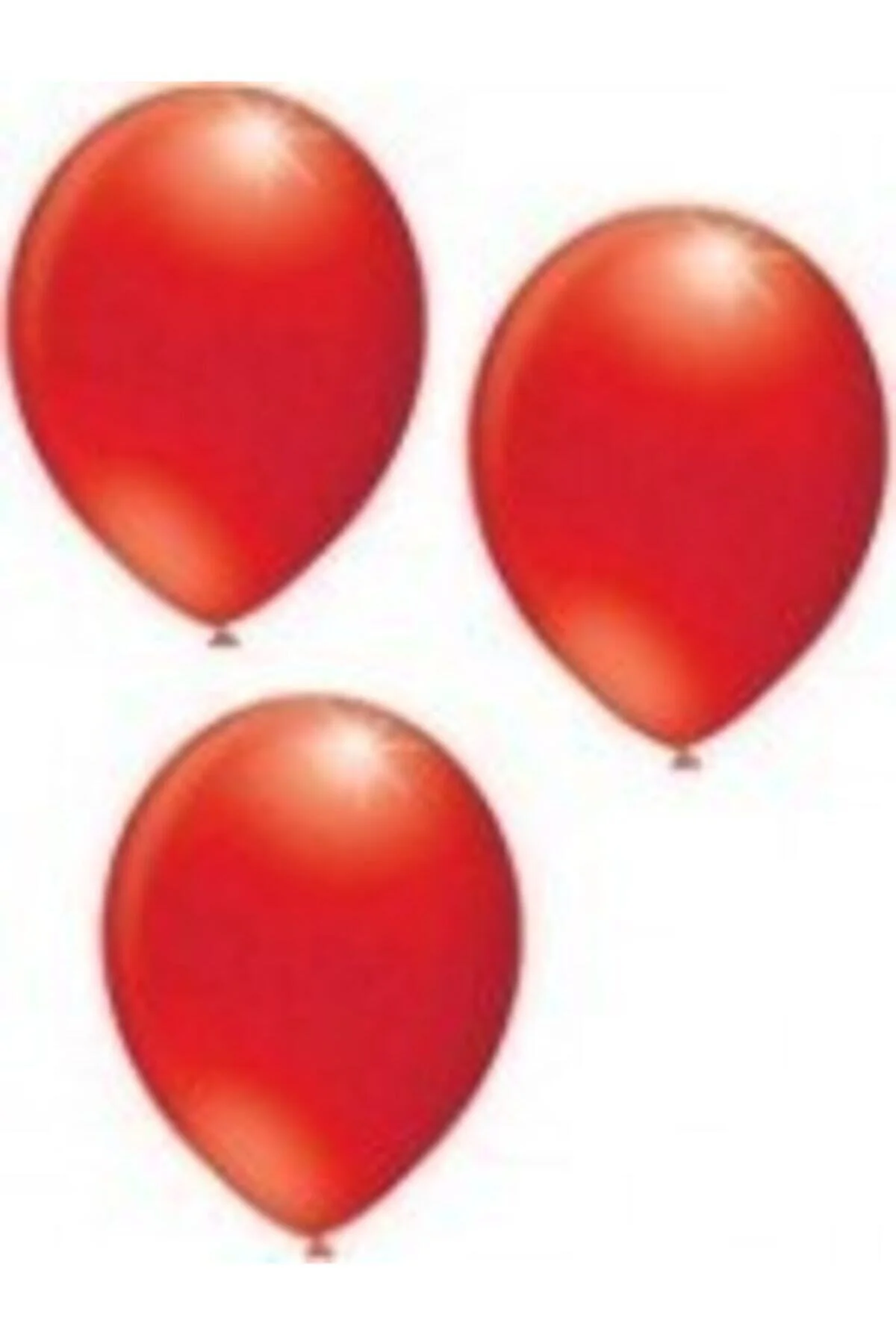 Fırsat Ayı metalik Kırmızı Balon 100 Lü