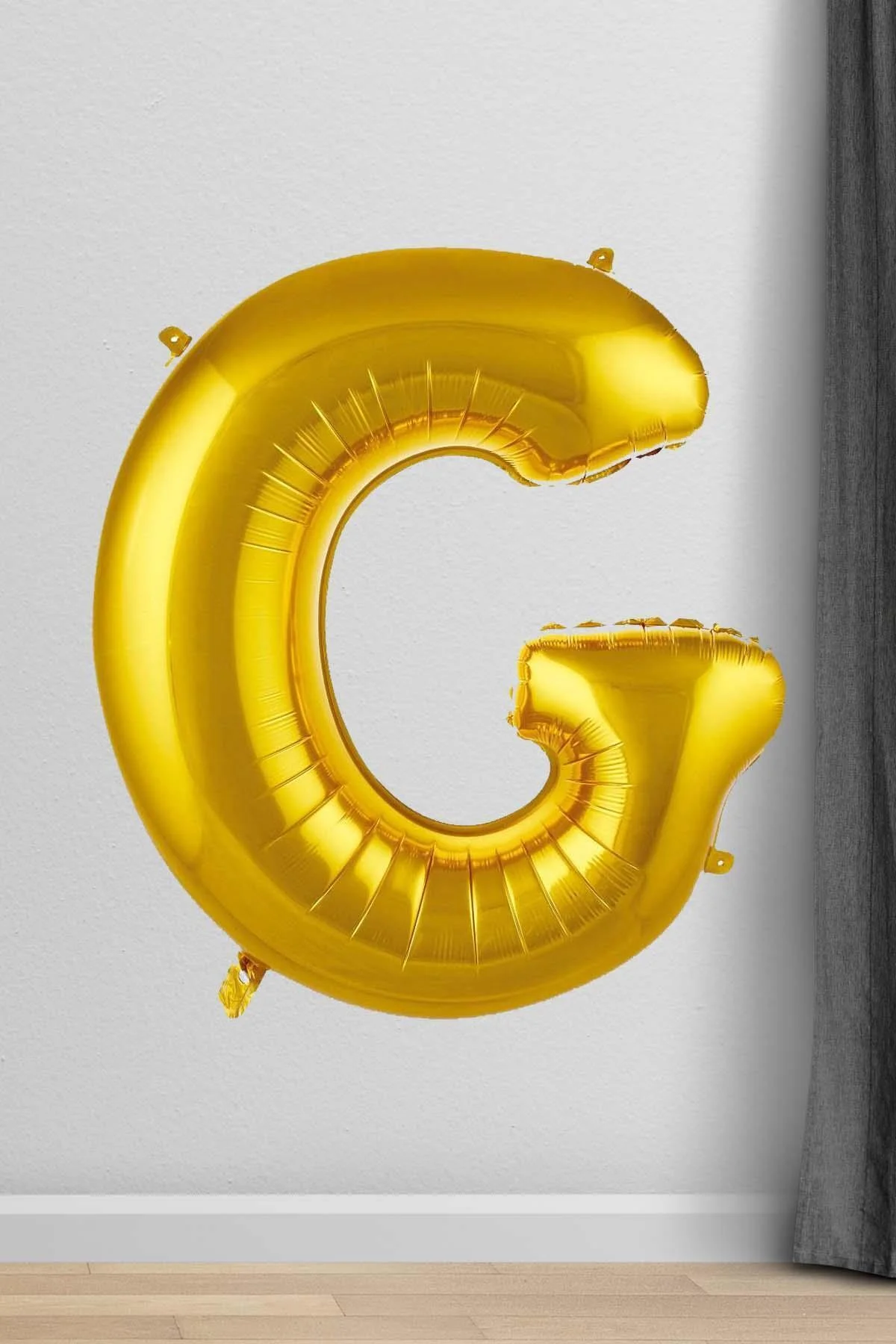 G Harfi Folyo Balon Gold 100 Cm 40 Inç 1 Metre Altın