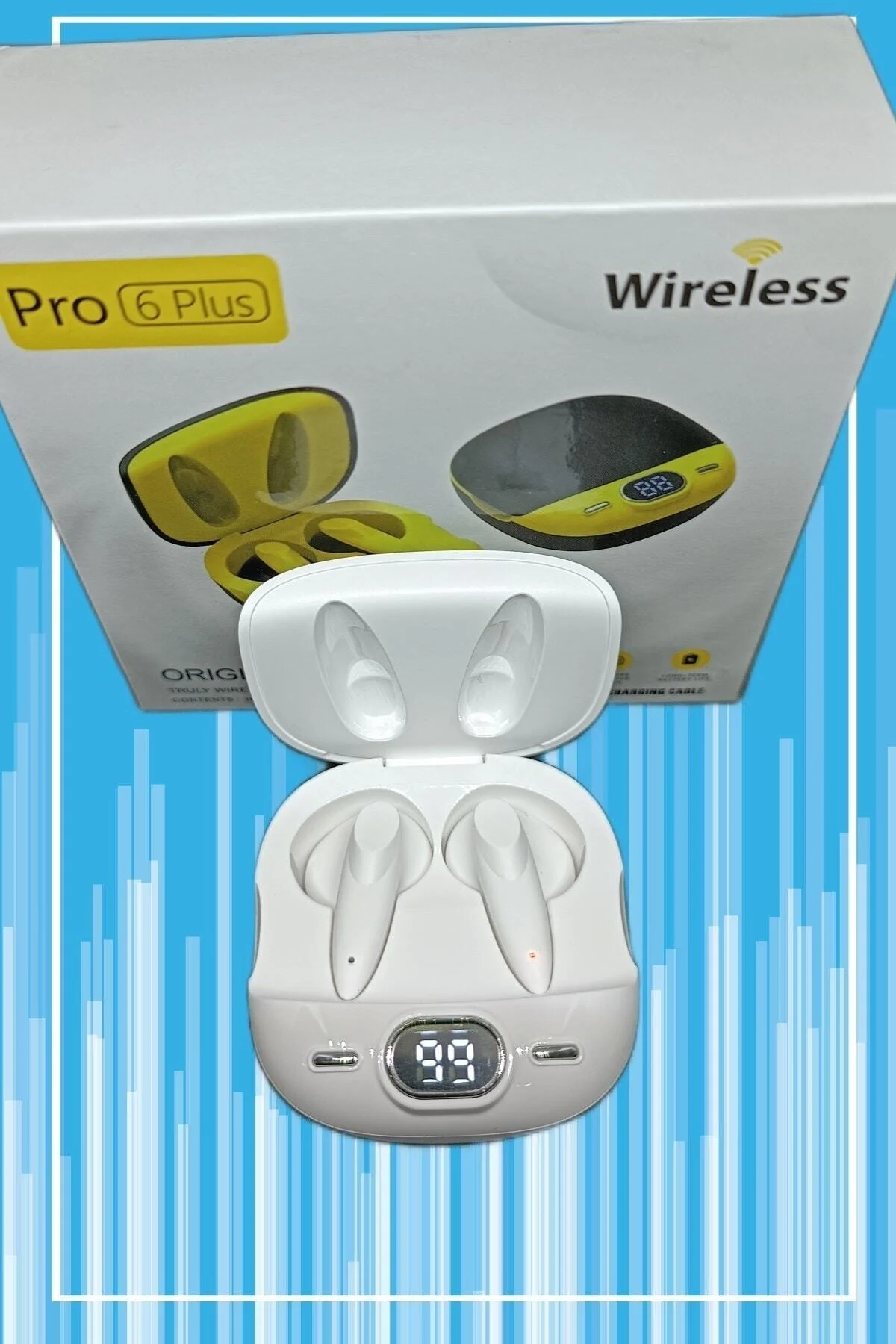Pro6 Plus Kablosuz Led Işıklı Oyuncu Bluetooth Kulaklık 5.0