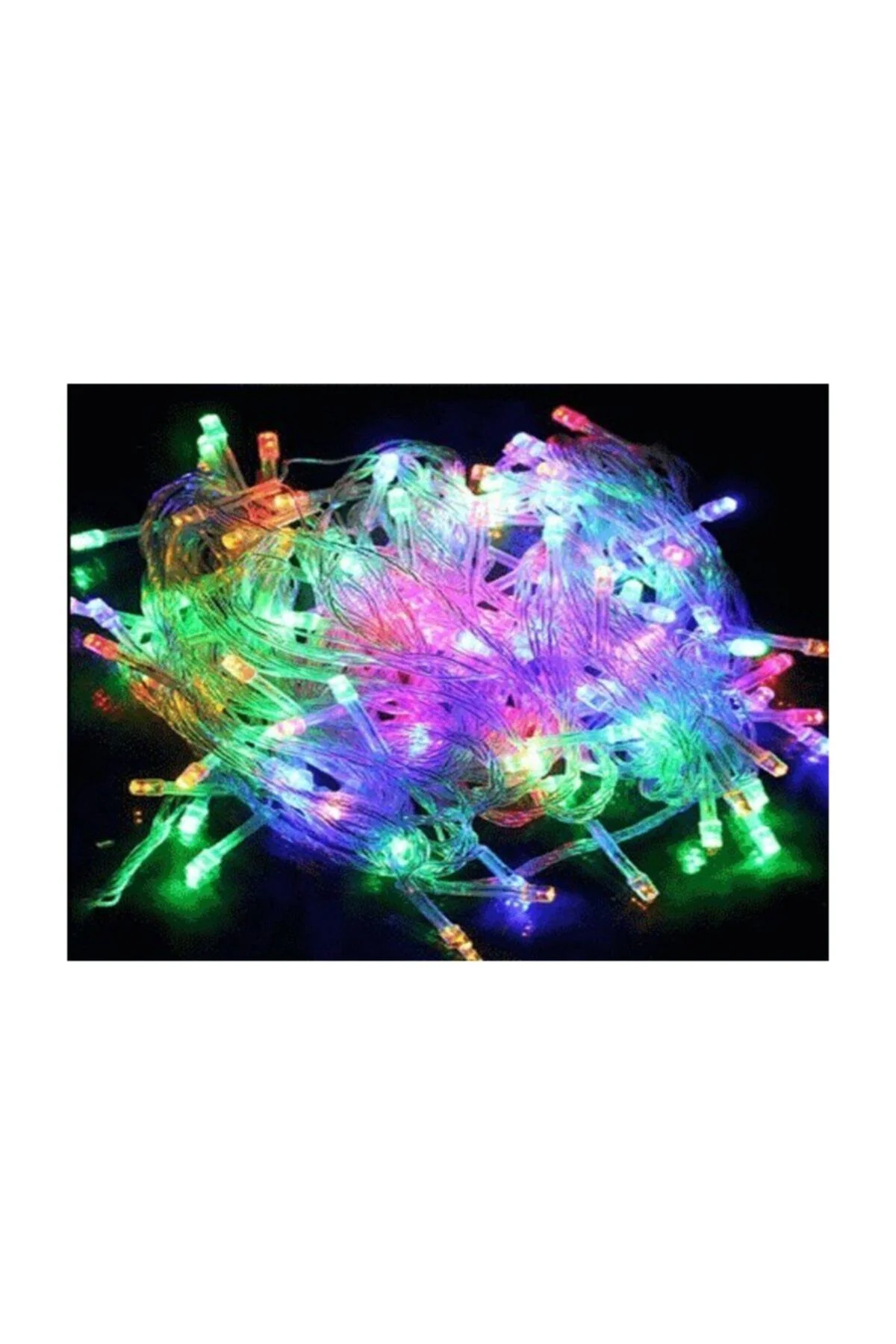 100 Ledli 8 Fonksiyonlu Dekor Lambası (10m - Rgb)