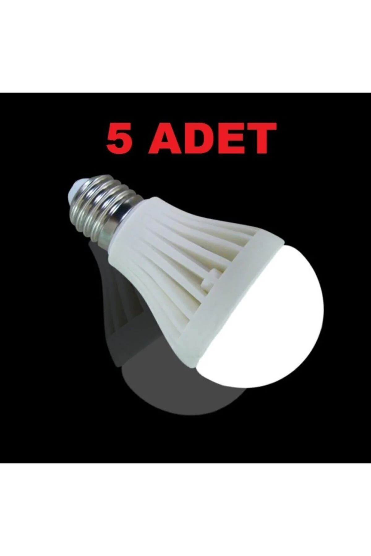 7w Enerji Tasarruflu Led Ampul ( 5 Adet ) - renn Görsel 3