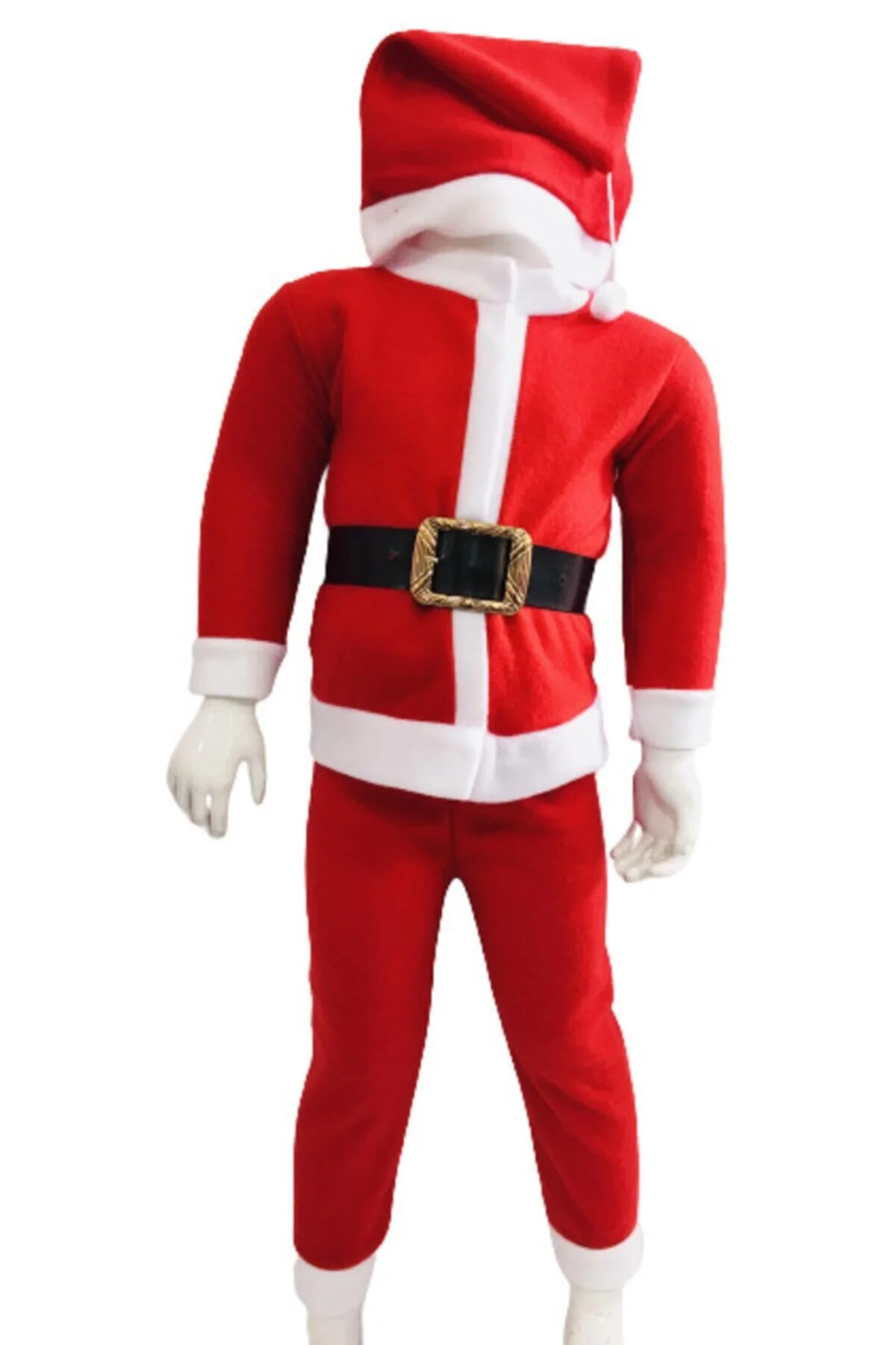 Pembecin Erkek Çocuk Noel Baba Kostüm Yılbaşı Eğlence Çocuk Giyim