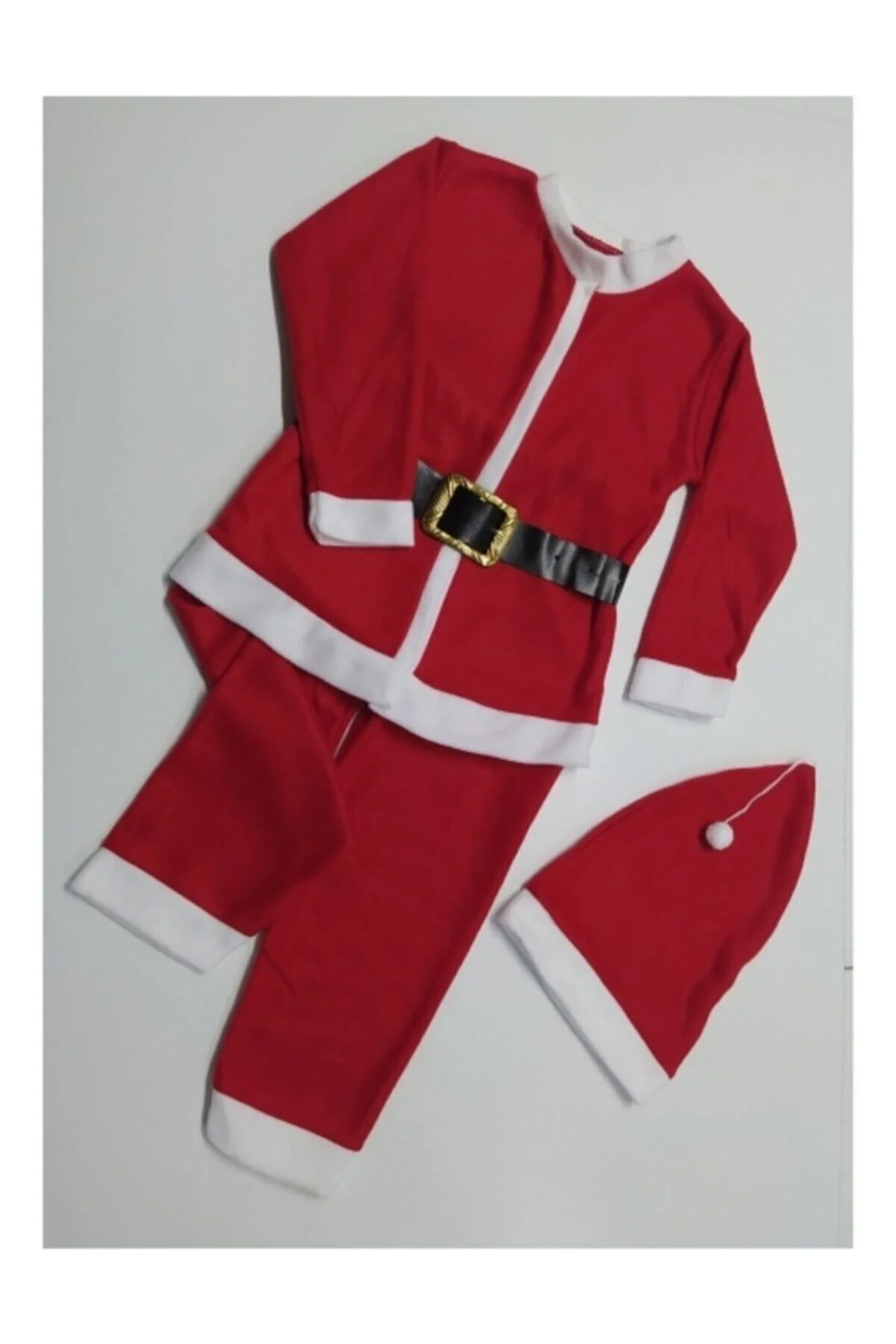 Pembecin Çocuk Kırmızı Noel Kostümü