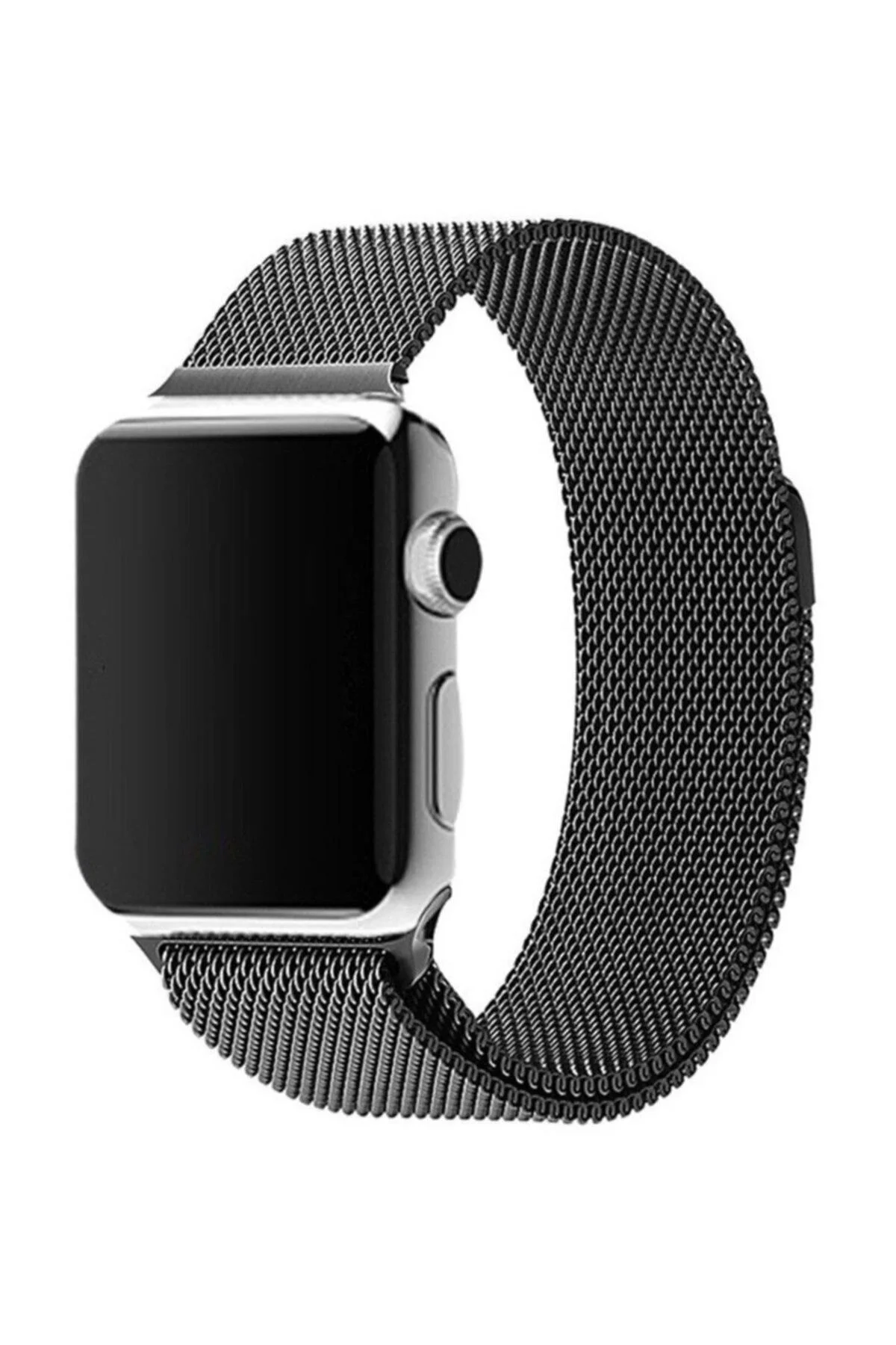Apple Watch Uyumlu 44mm Celik Orme Kordon 44 Mm Kayıs
