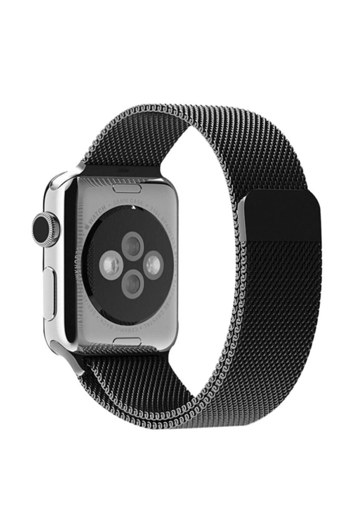 Apple Watch Uyumlu 44mm Celik Orme Kordon 44 Mm Kayıs - pazariz Görsel 2