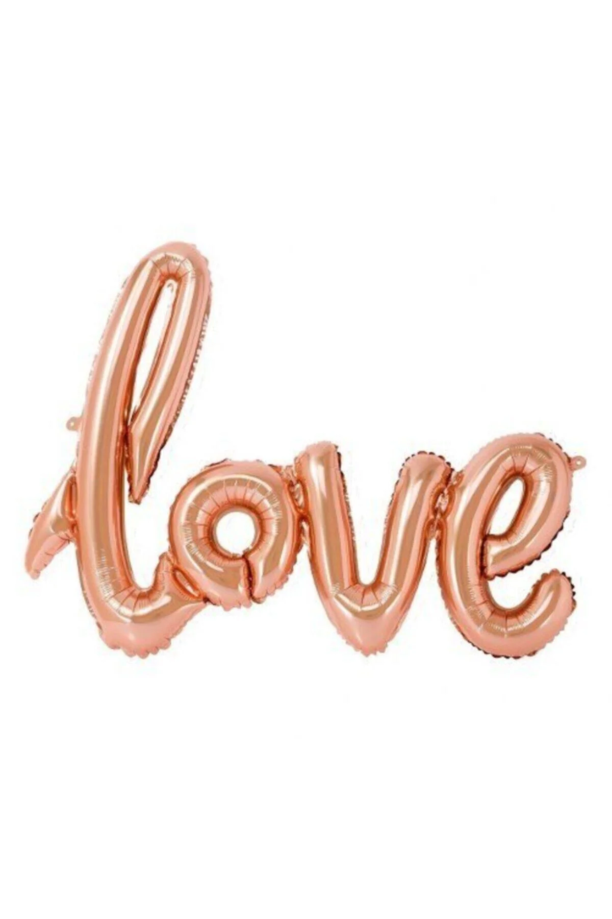 Sevgililer Günü Gül Kurusu Love Yazılı Folyo Balon