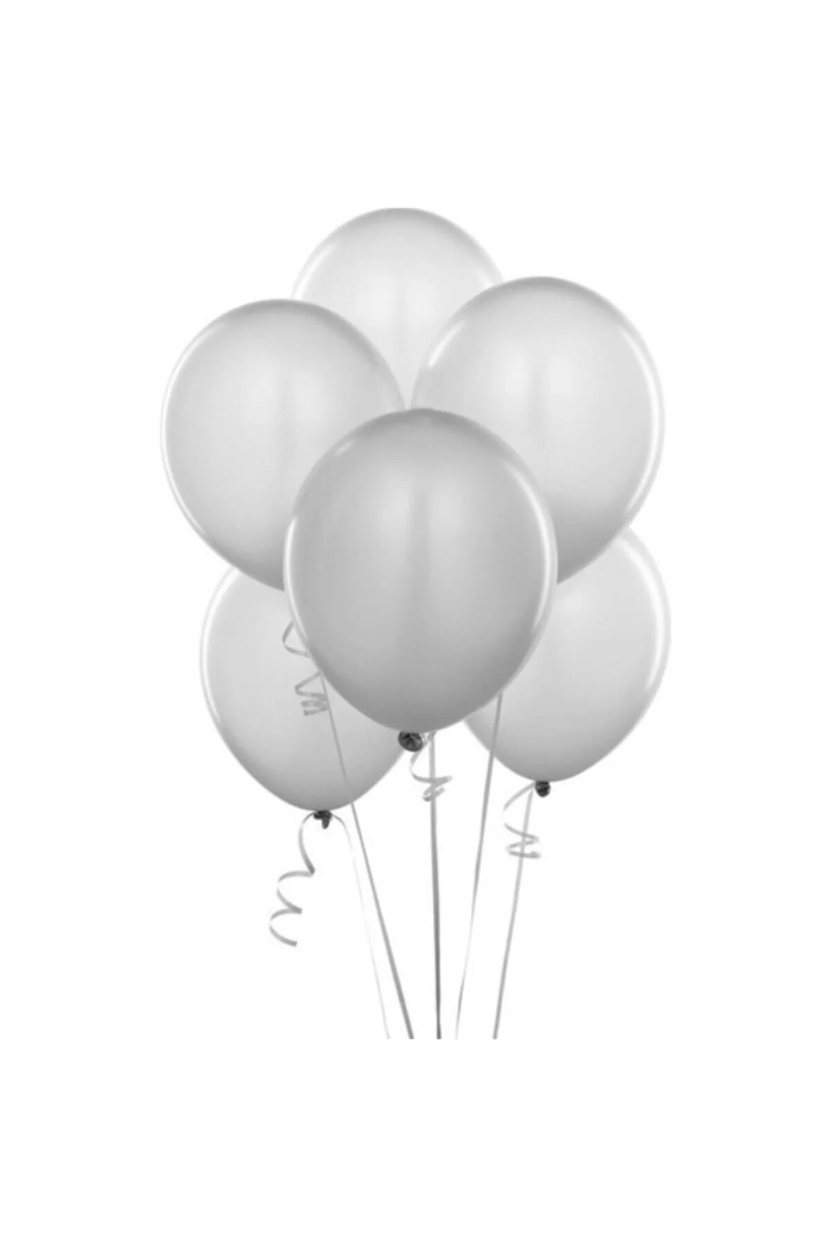 Gümüş Balon - 10 Lu