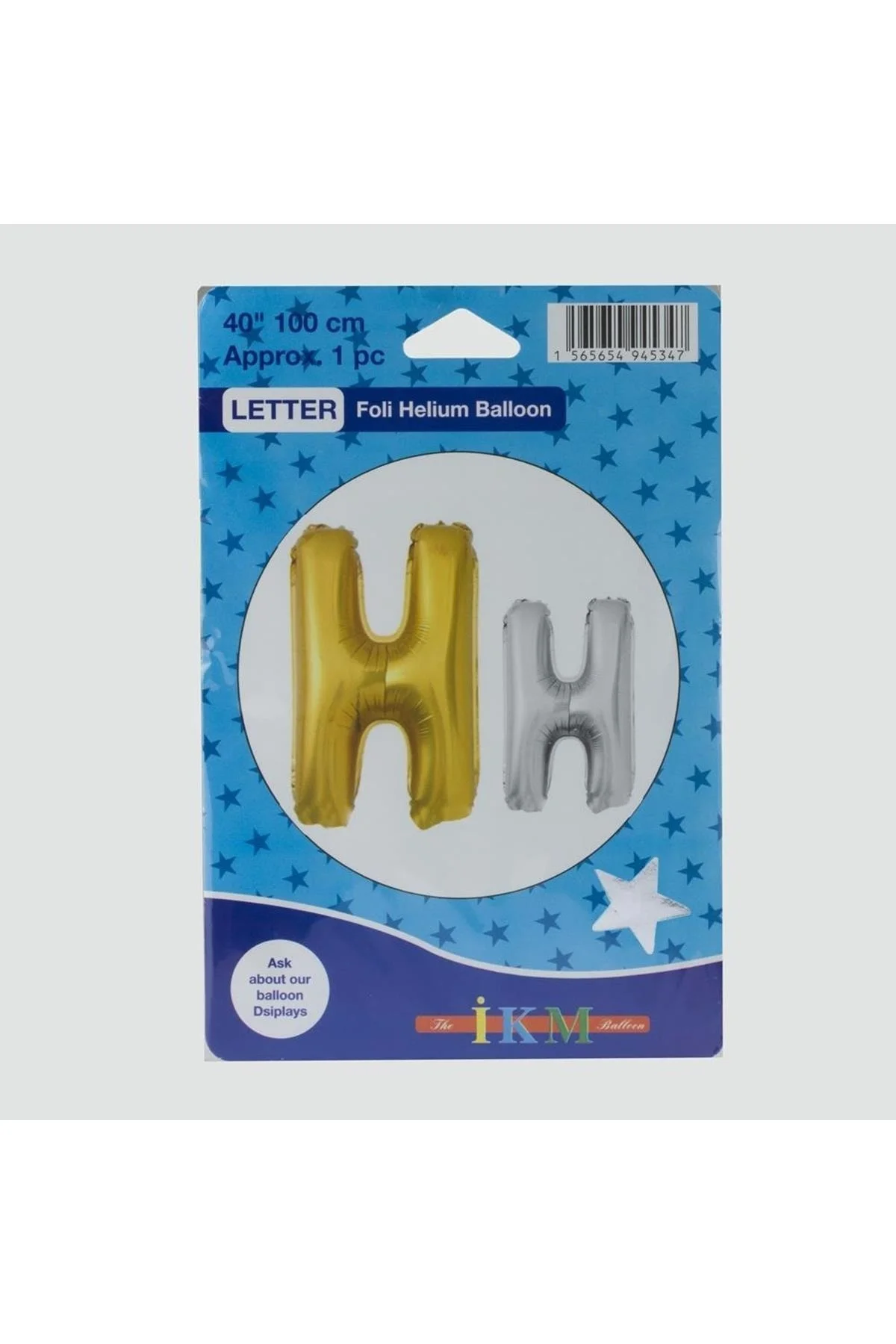Marka: Sarı Renkli 40*100 Harfli Folyo Balon Kategori: Balon