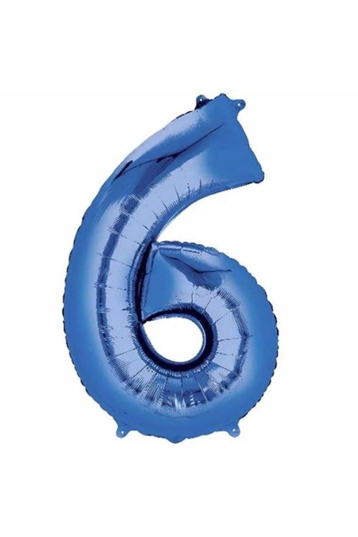 6 Rakam Lacivert Folyo Balon 76 Cm
