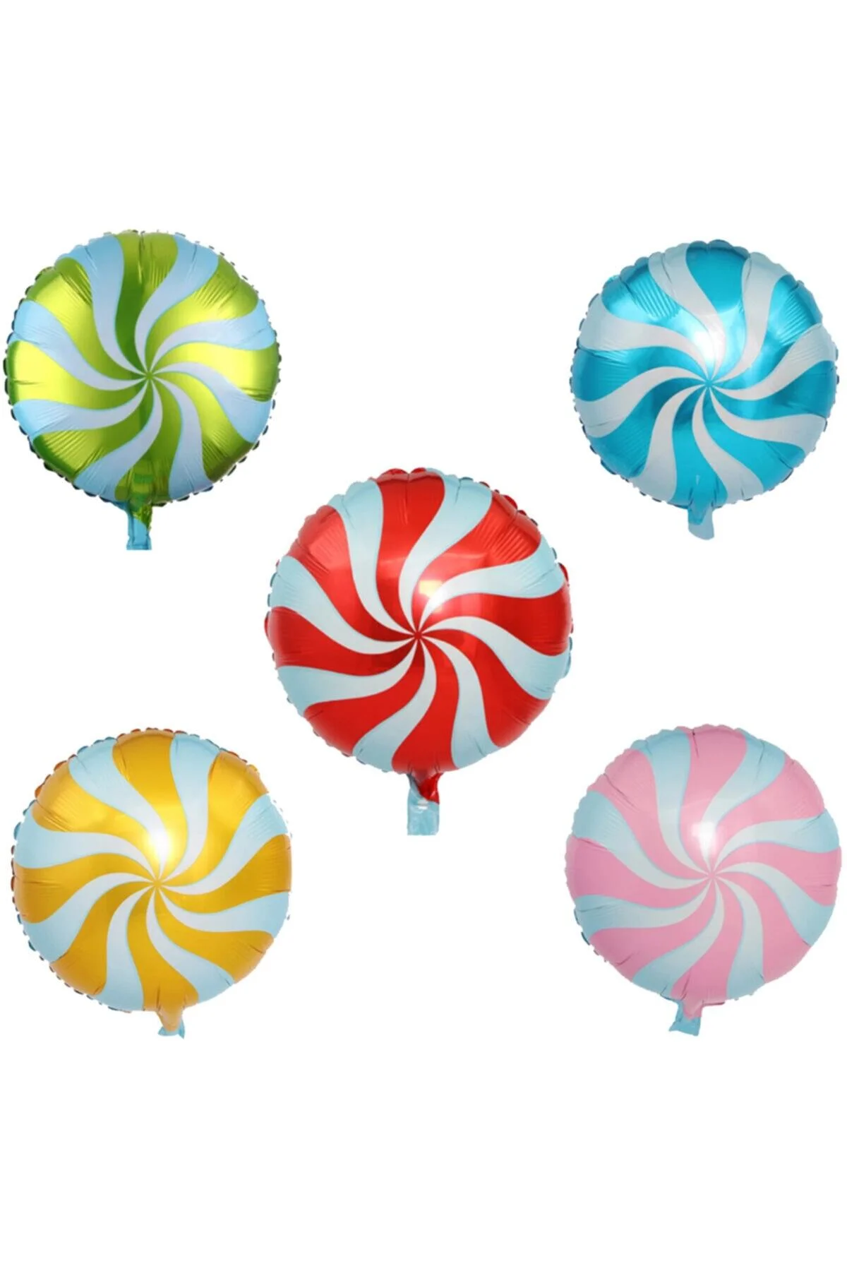 Fırsat Ayı Balon Folyo Balon Lolipop 18ınç (45cm) 5 Adet