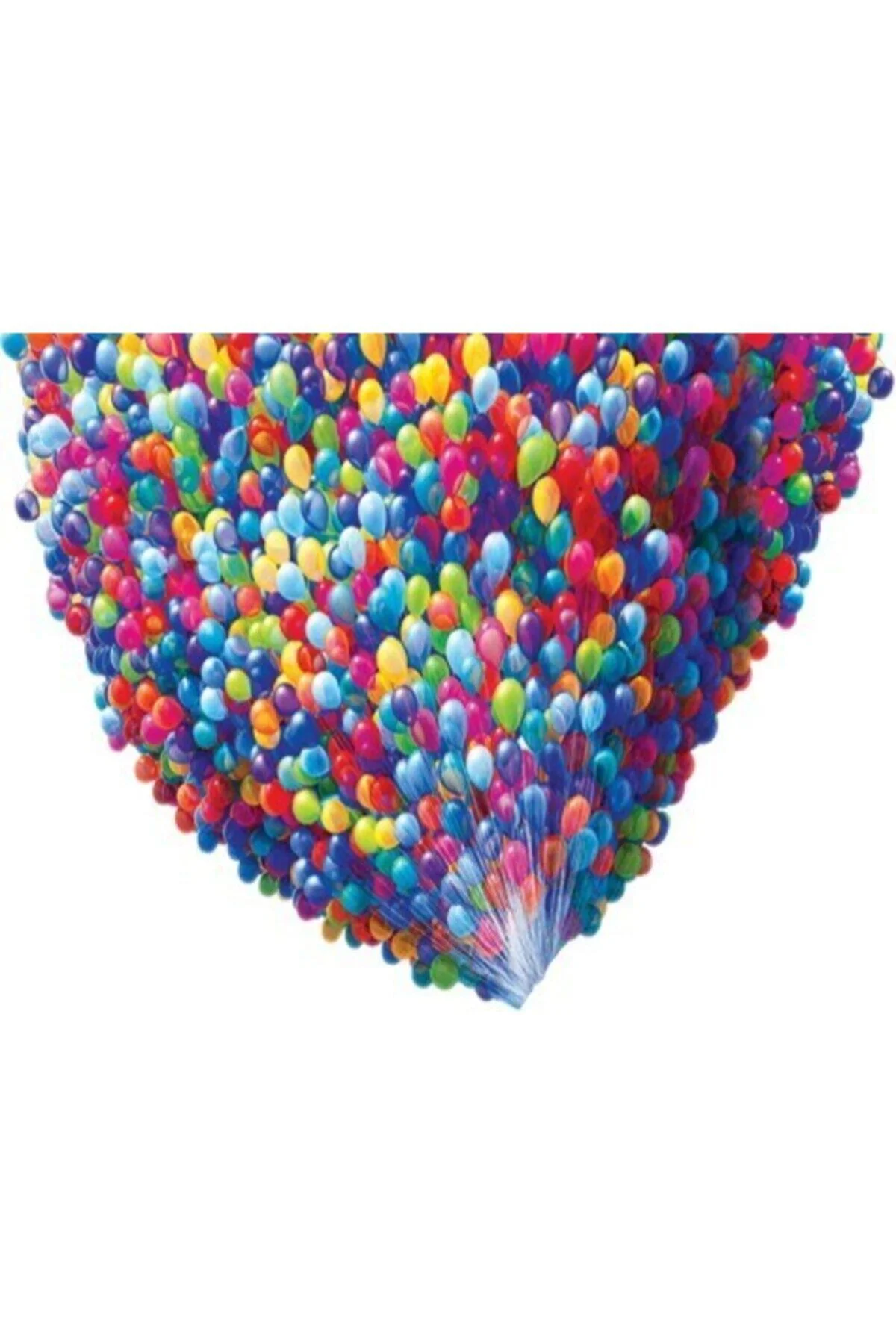 Renkli Balon - 50 Adet - pazariz Görsel 2