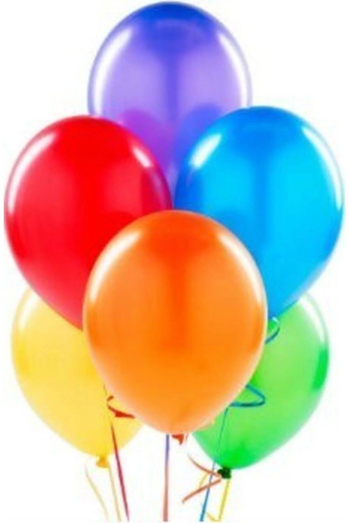 Renkli Balon – 25 Adet