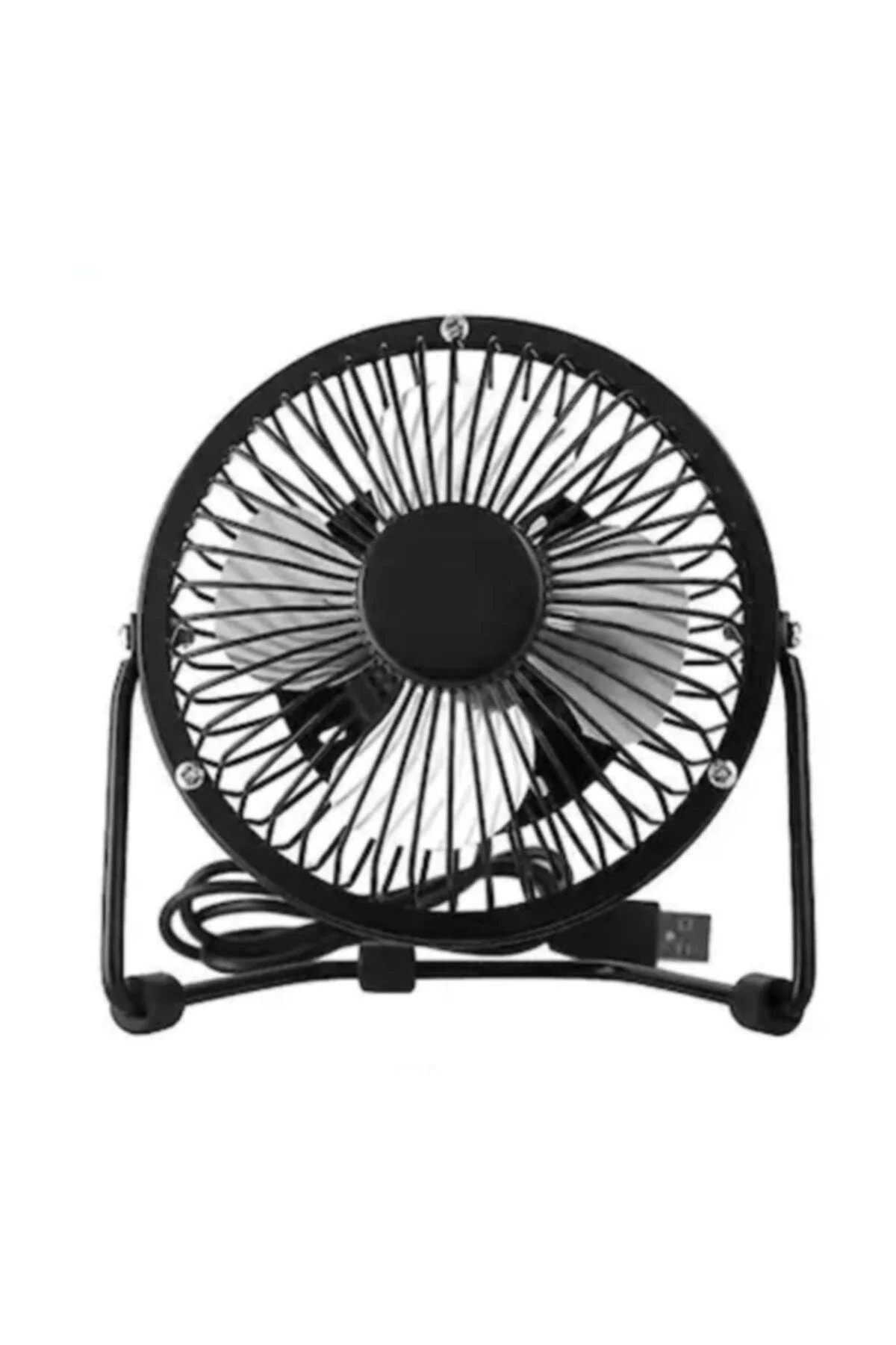 Masaüstü Metal Mini Vantilatör Fan (usb Girişli)