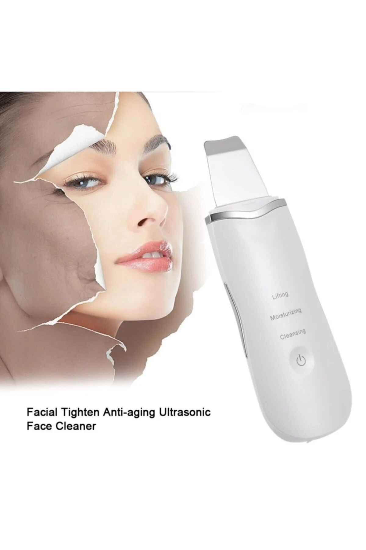 Ultrasonic Siyah Nokta Akne Scrubber Spa - pazariz Görsel 2