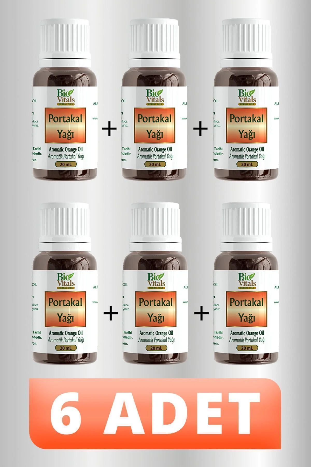 Portakal Yağı 20 ml 6 ADET