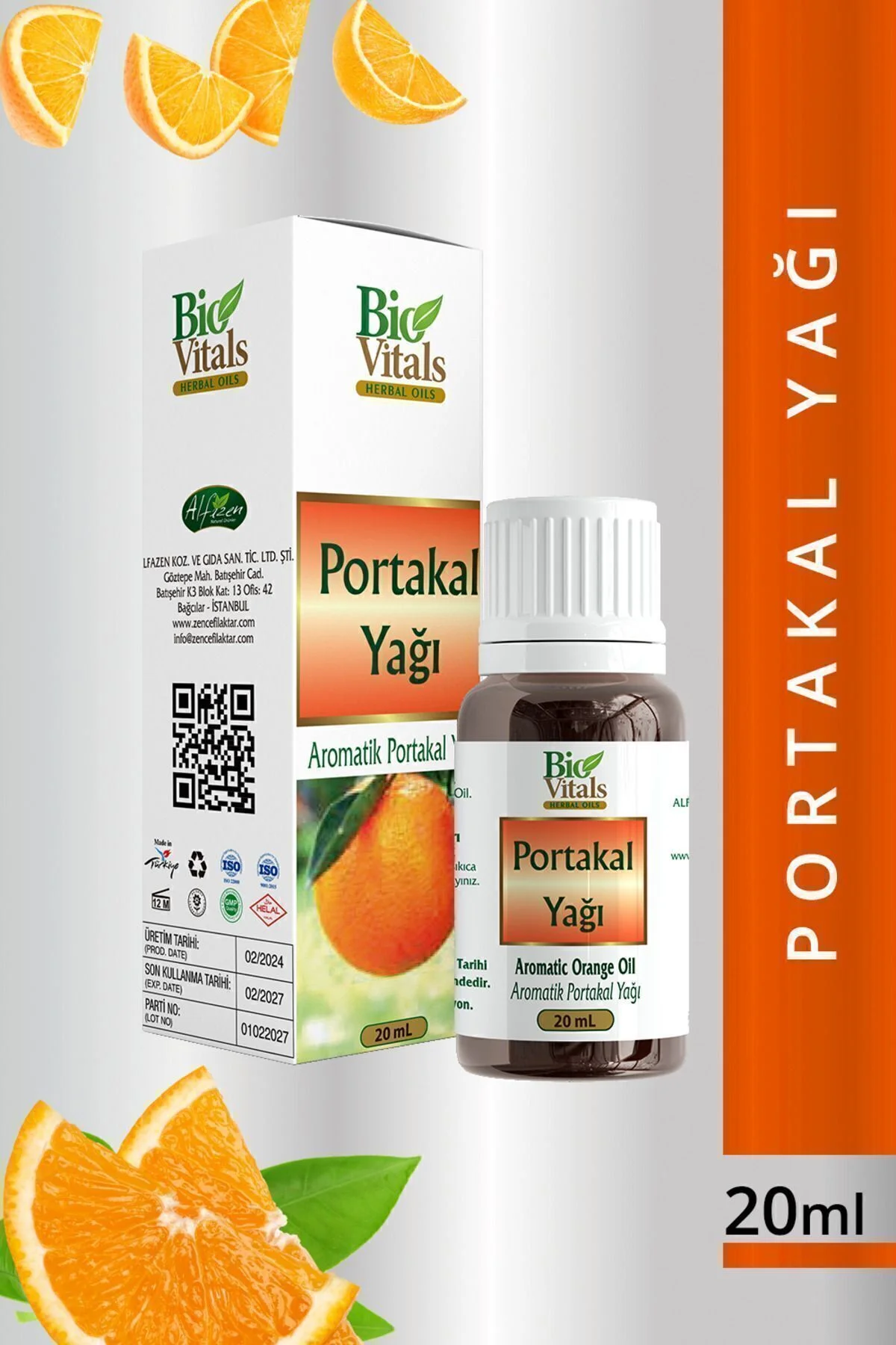 Portakal Yağı 20 ml