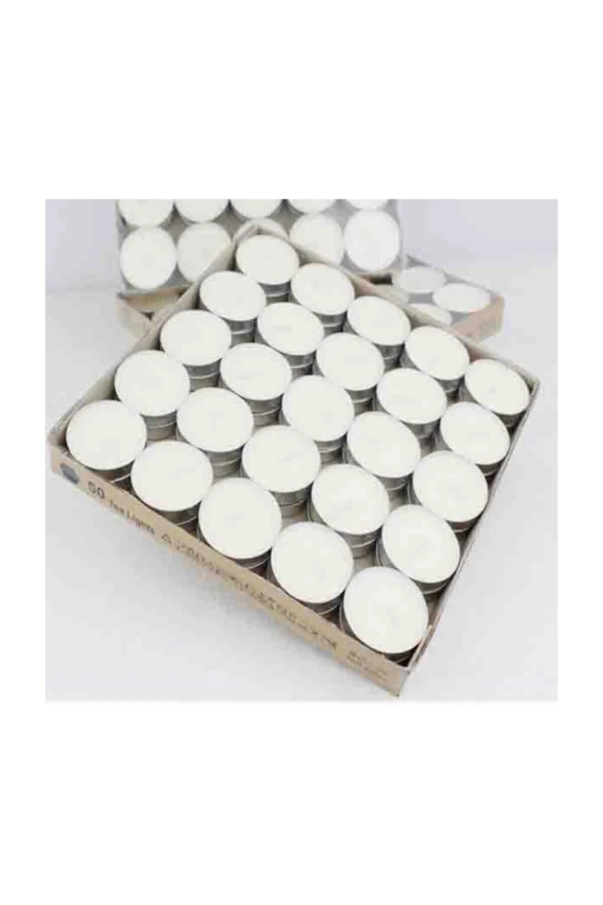 Tealight Mum - Beyaz (25'li)