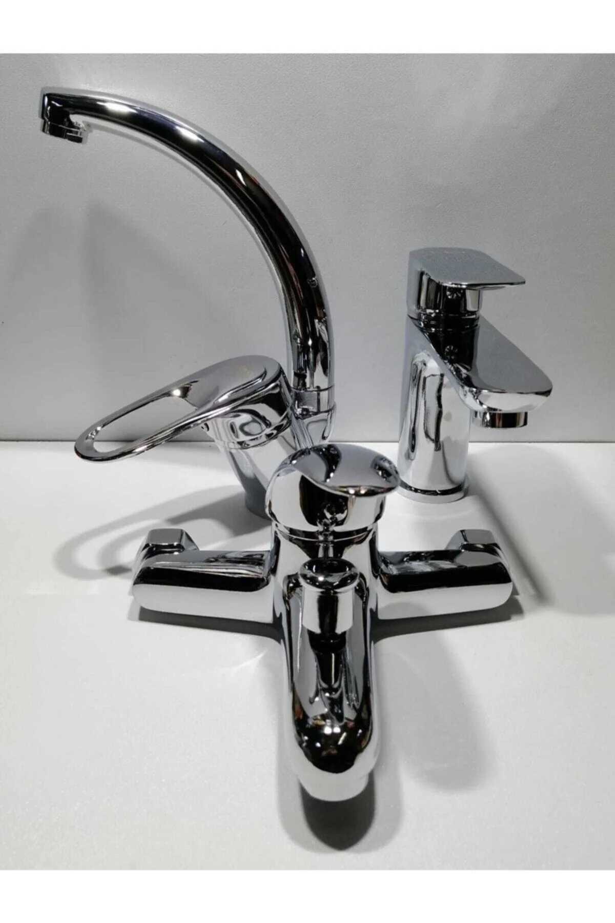 Fleko Banyo, Eviye ,lavabo Mix Batarya 3 Lü Set - pazariz Görsel 2