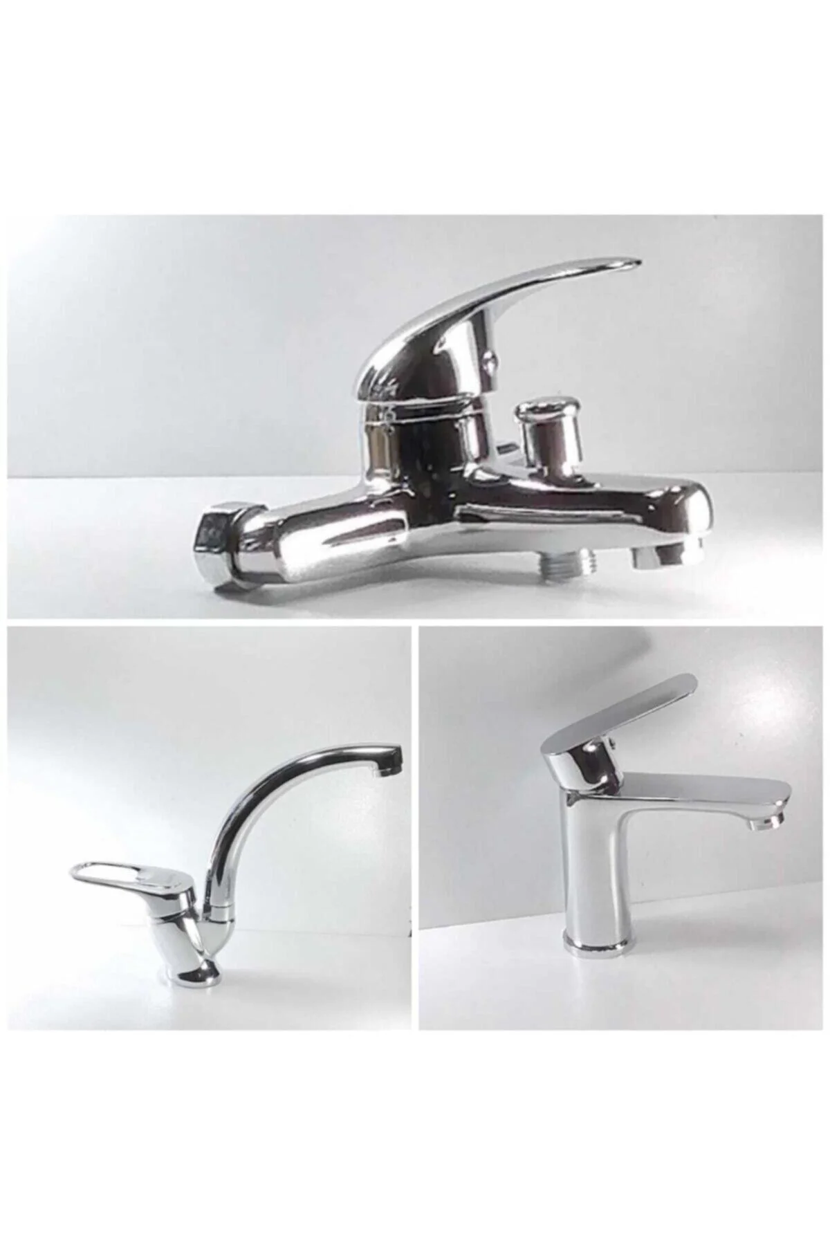 Fleko Banyo, Eviye ,lavabo Mix Batarya 3 Lü Set