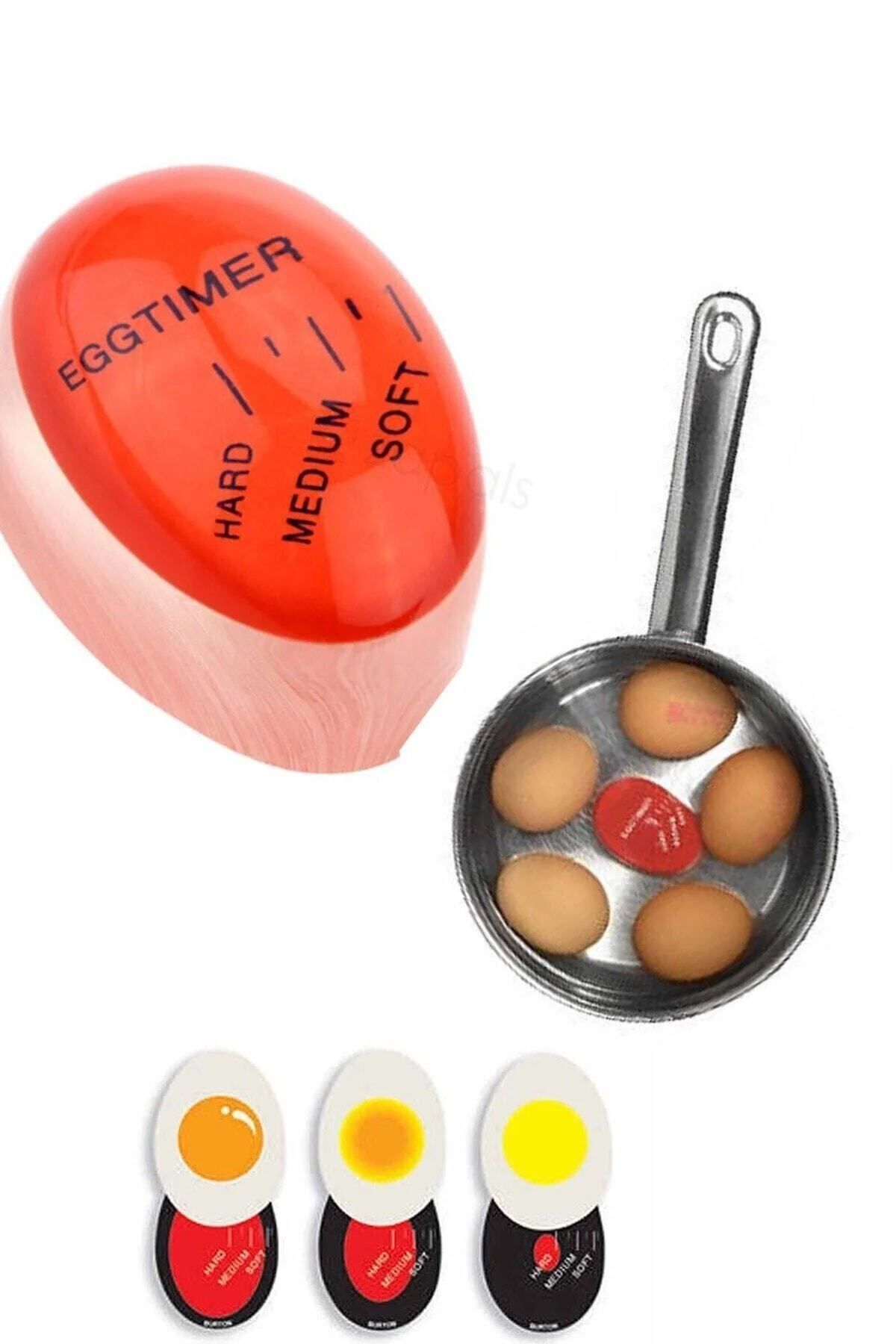 Yumurta Şeklinde Mutfak Zamanlayıcı Timer