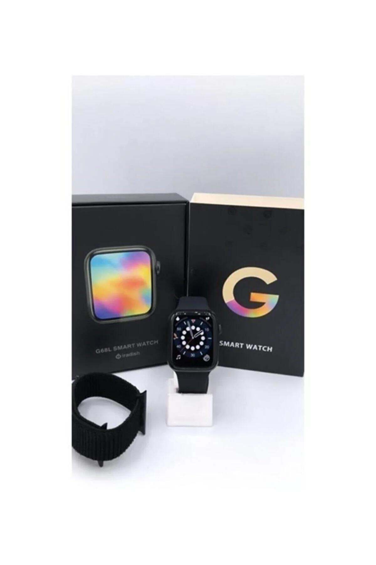 G68l Smart Watch 6s Akıllı Saat Konuşma Özellikli Türkçe Menü Yan Tuşlar Aktif Uygulama - pazariz Görsel 2