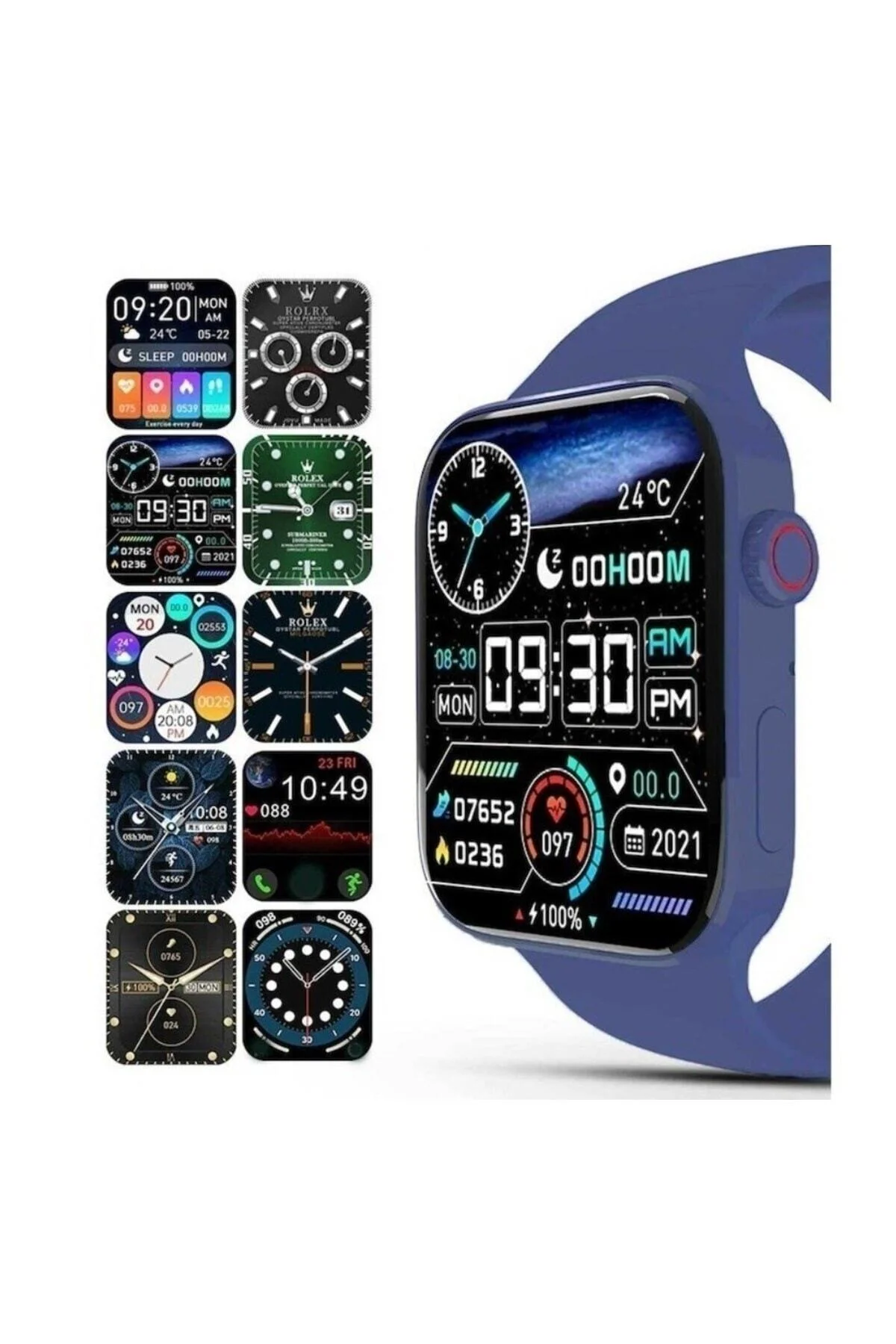 Watch 7 Pro Uyumlu Plus 2023 Yeni Akıllı Bluetooth Çağrı