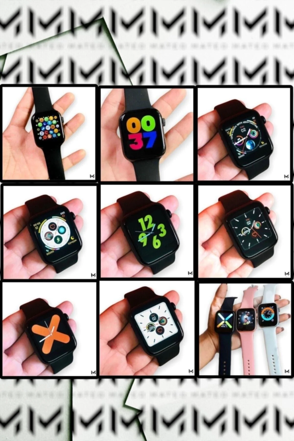 Akıllı Saat Nabız Ve Tansiyon Ölçer Arama Özellikli Çift Tuş Aktif T500 Son Sürüm Ios/androıd Uymlu - pazariz Görsel 5