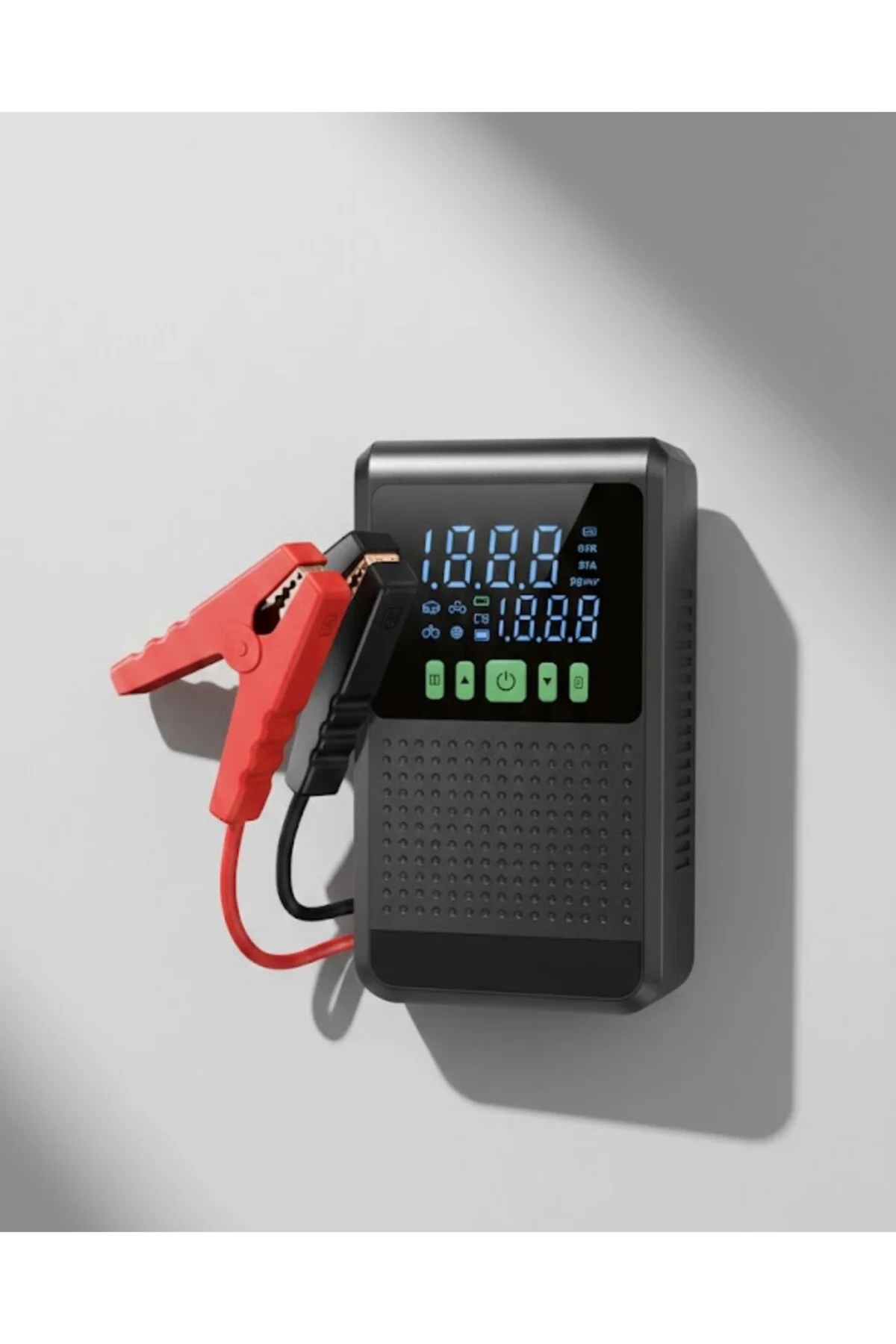Taşınabilir Araç Akü Şarj Takviye Cihazı 12.000 Mah. 150 Psi Dijital Kompresör - pazariz Görsel 5