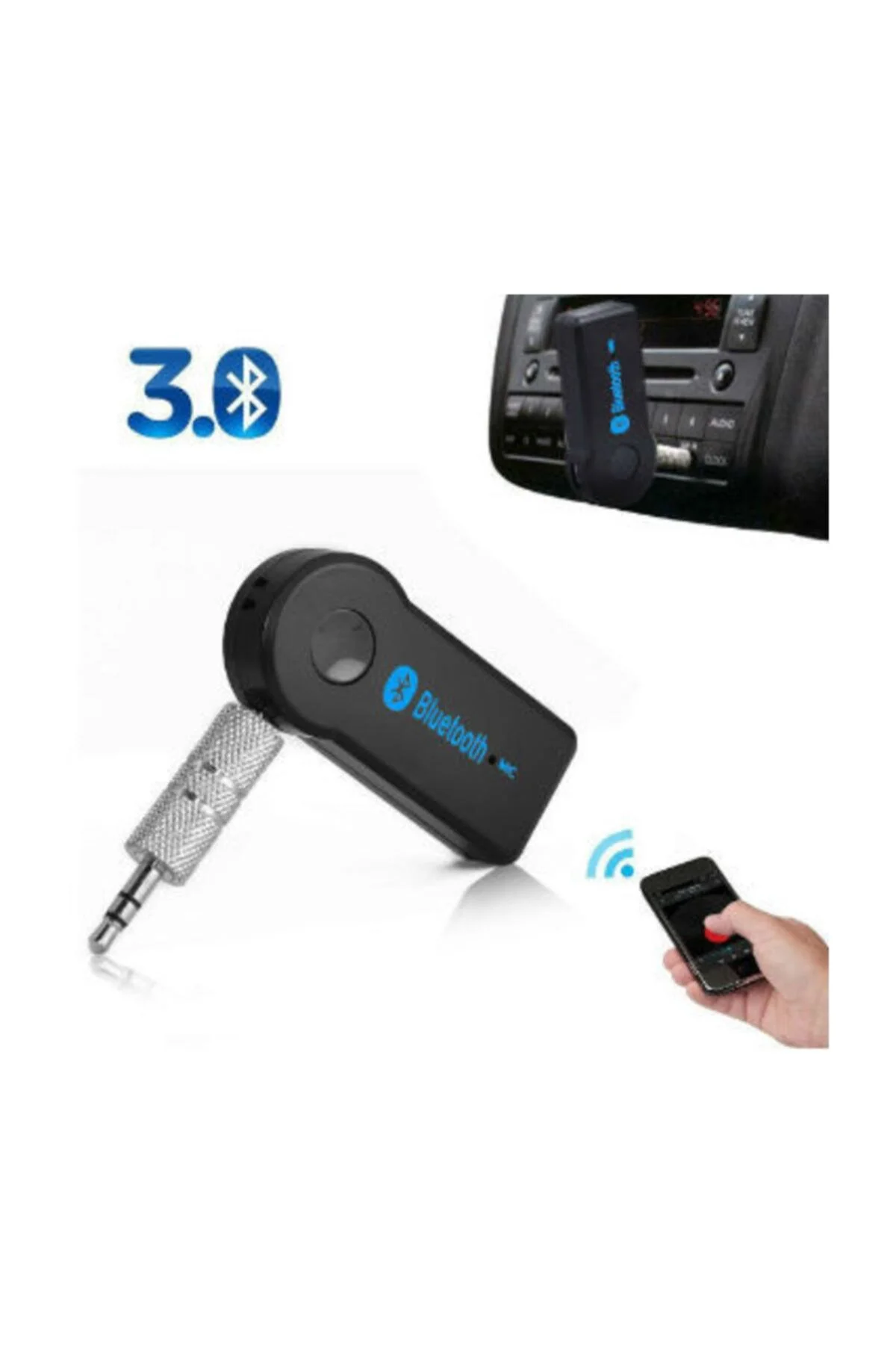 Bluetooth Aux Araç Kiti - pazariz Görsel 2