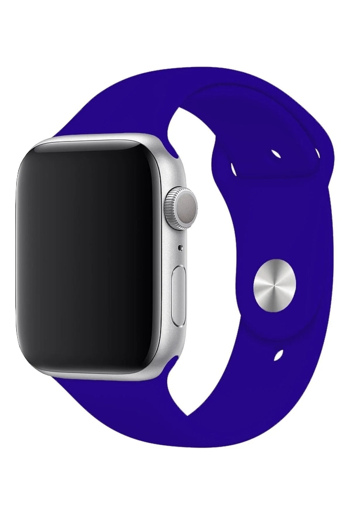 Apple Watch Uyumlukordon 1 2 3 4 5 6 7 Se 42 Mm/44 Mm/45mm Silikon Kordon Kayış - pazariz Görsel 5