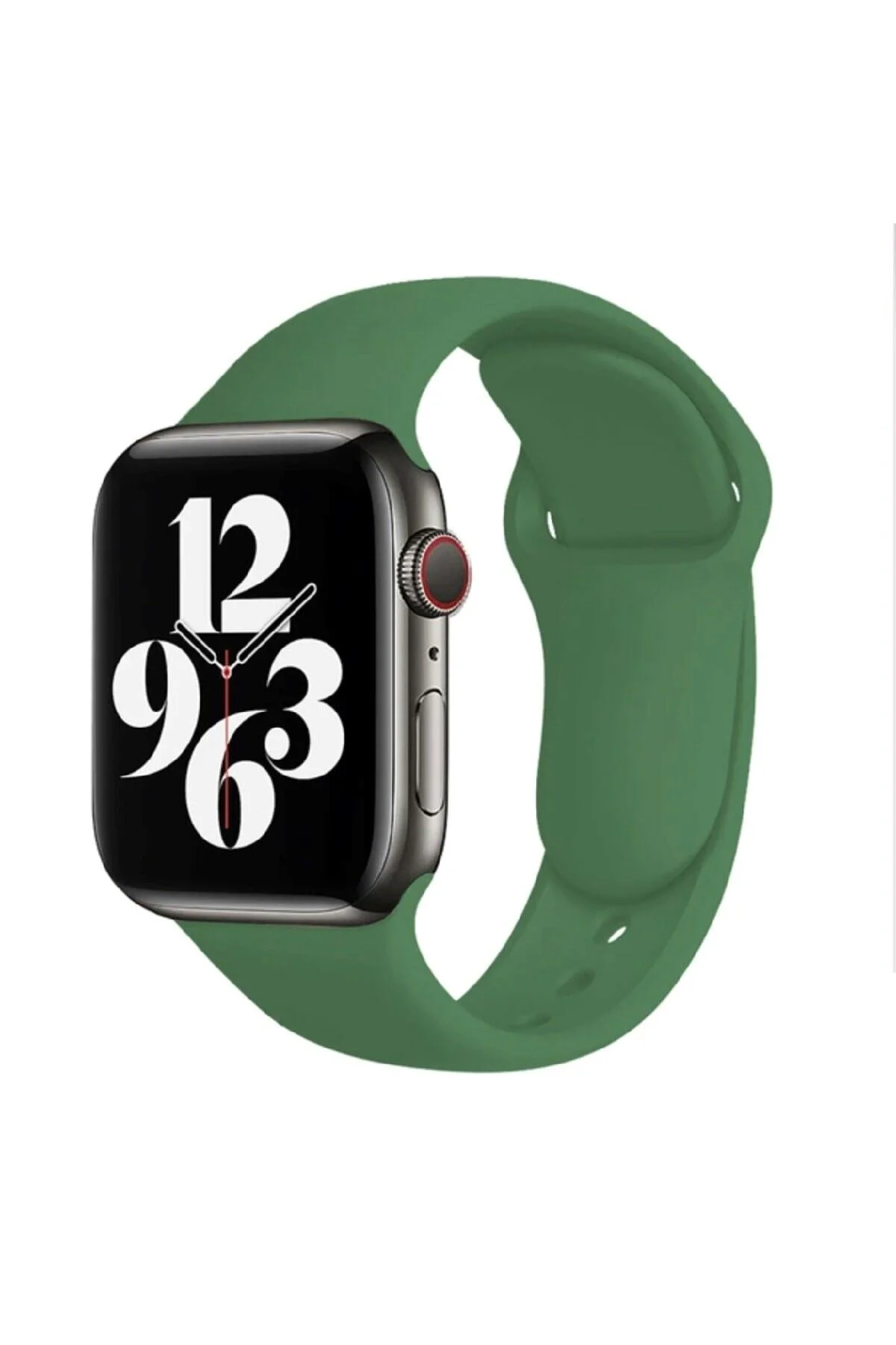 Apple Watch Uyumlu3 4 5 6 7 8 Se 38 40 41mm Kordon Kayış Klasik Kaliteli Silikon - pazariz Görsel 2