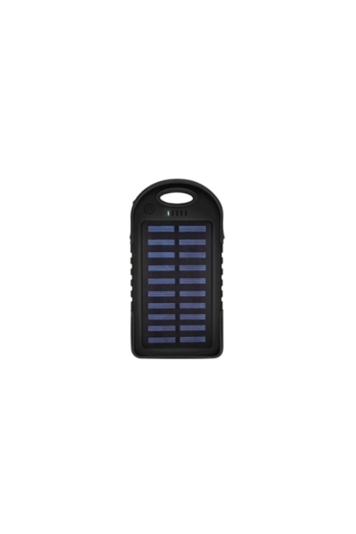 Solar Enerjili 10000 Mah Powerbank Akıllı Telefon Taşınabilir Şarj Dolum Ünitesi 12 Power Led Işık