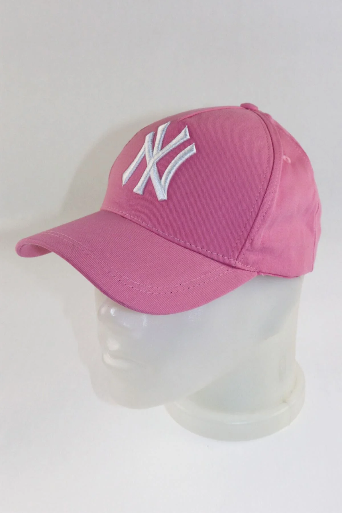 Pembe Ny New York Nakışlı Şapka - zirve şapka Görsel 2
