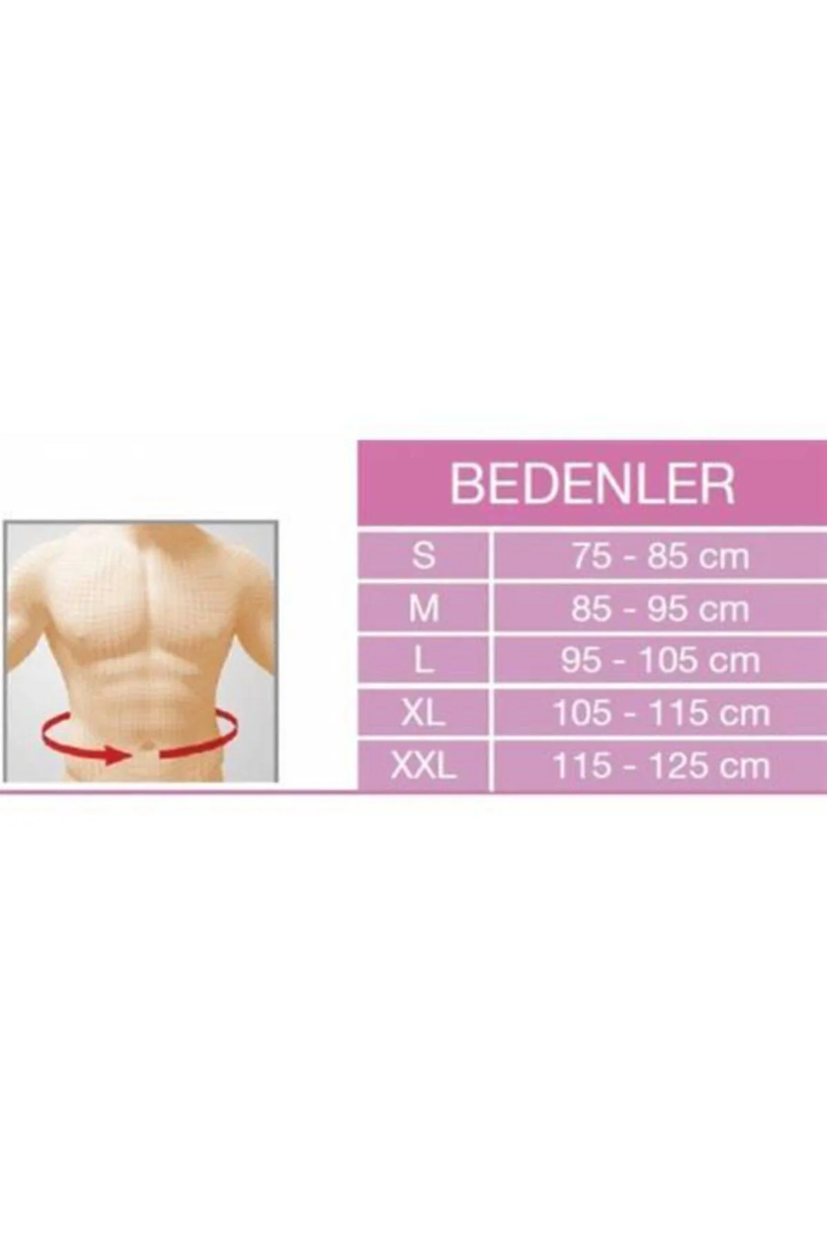 Yün Bel Korsesi Çırtlı - megakardeşler Görsel 2
