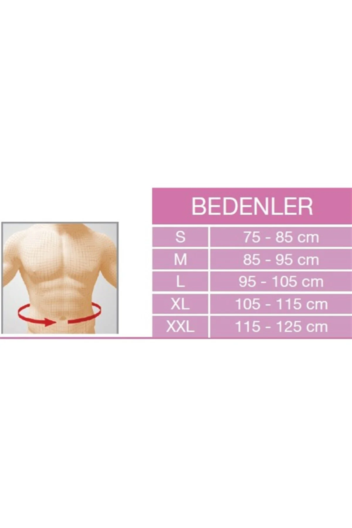Orx-k 511 Deve Tüyü Yün Korse (Karın, Bel Ve Böbrekleri Sıcak Tutmak Amacıyla,kas Agrılarında Kull.) - Körfez Görsel 3