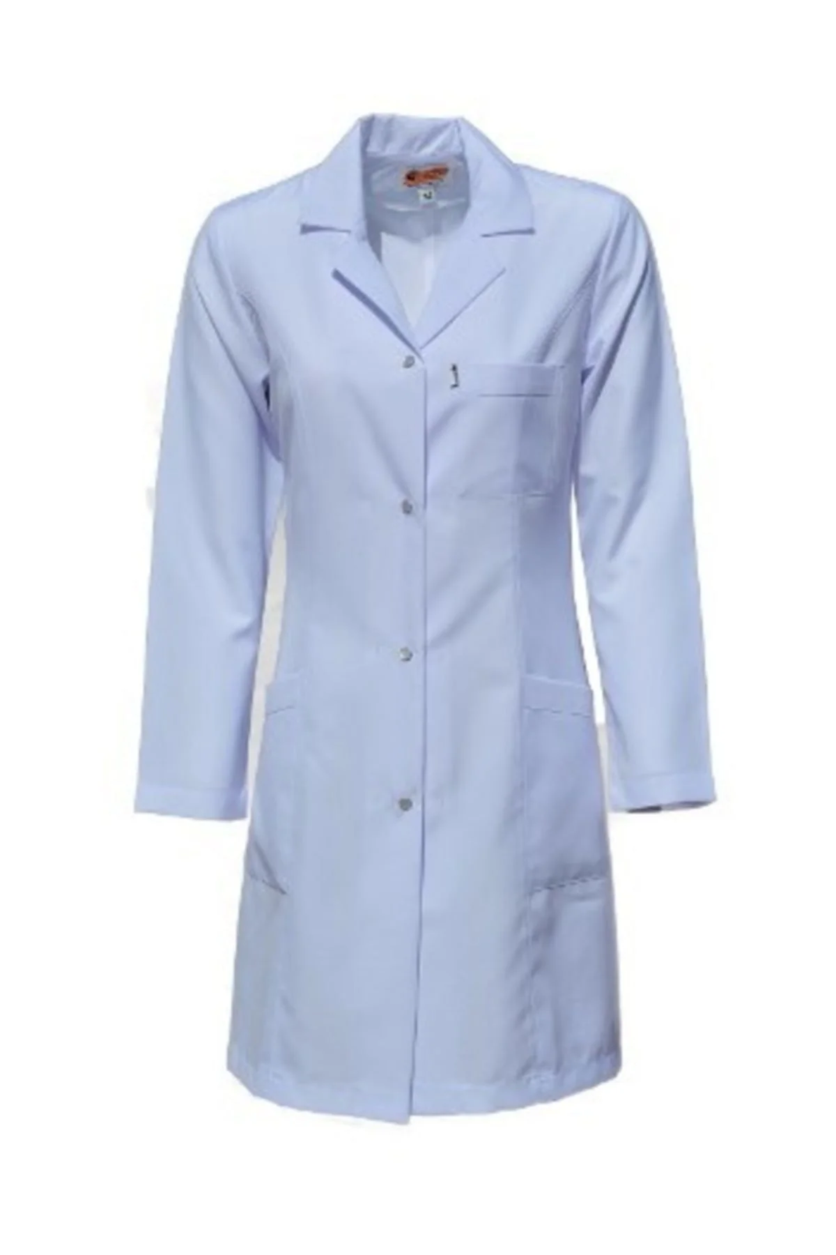 Tesettür Boy Uzun Doktor Öğretmen Sağlıkçı Önlüğü Ceket Yaka