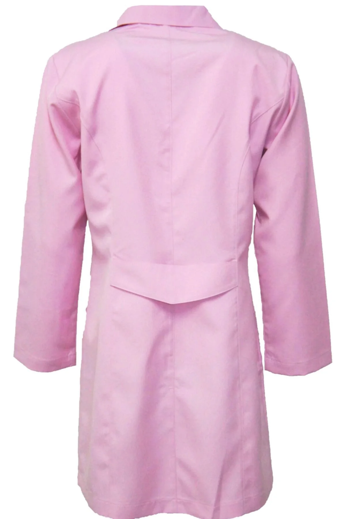 Pembe Doktor Öğretmen Önlüğü Klasik Yaka - Lavinya Görsel 3
