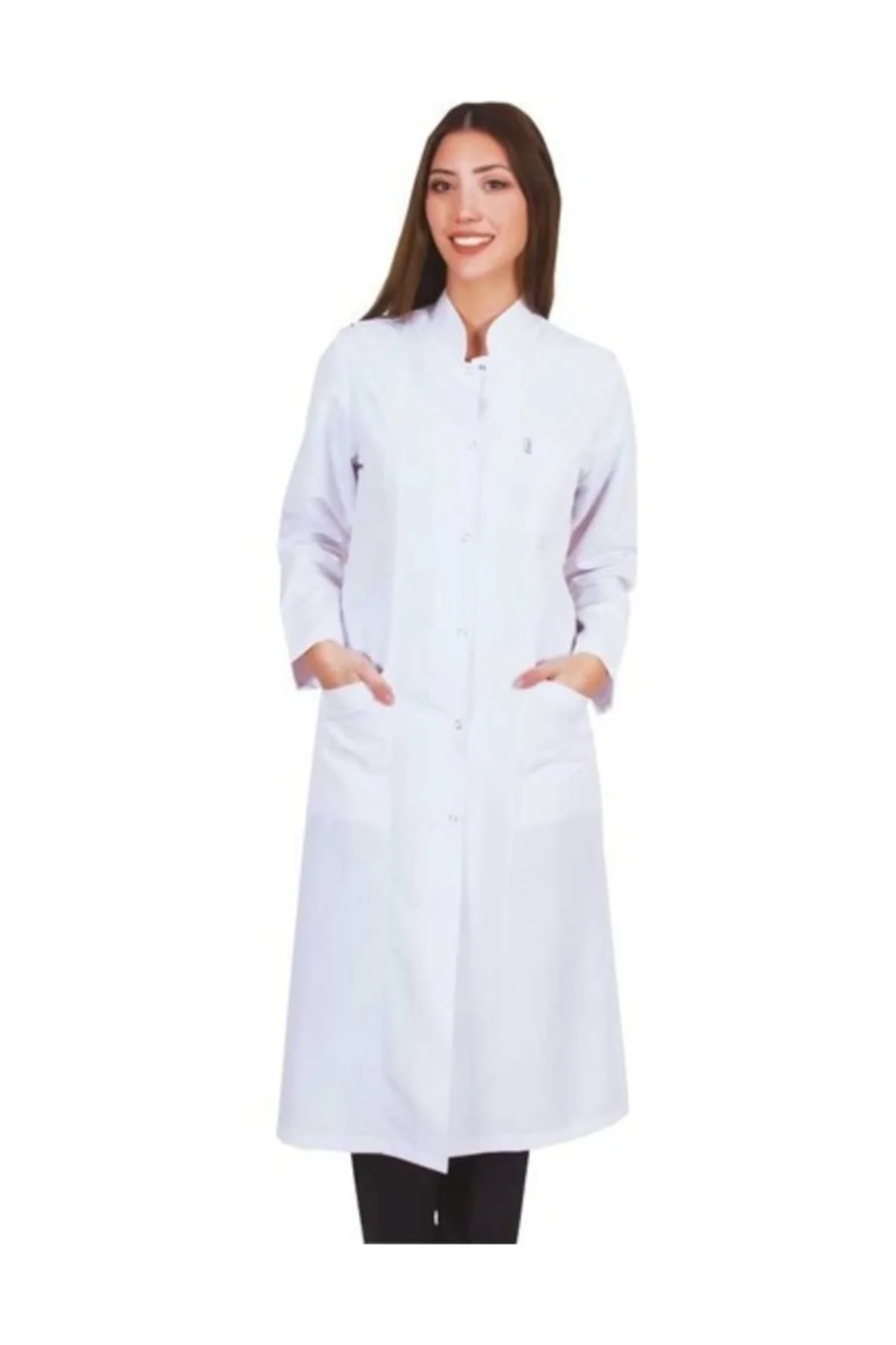 Tesettür Boy Uzun Doktor Öğretmen Önlüğü - Lavinya Görsel 2
